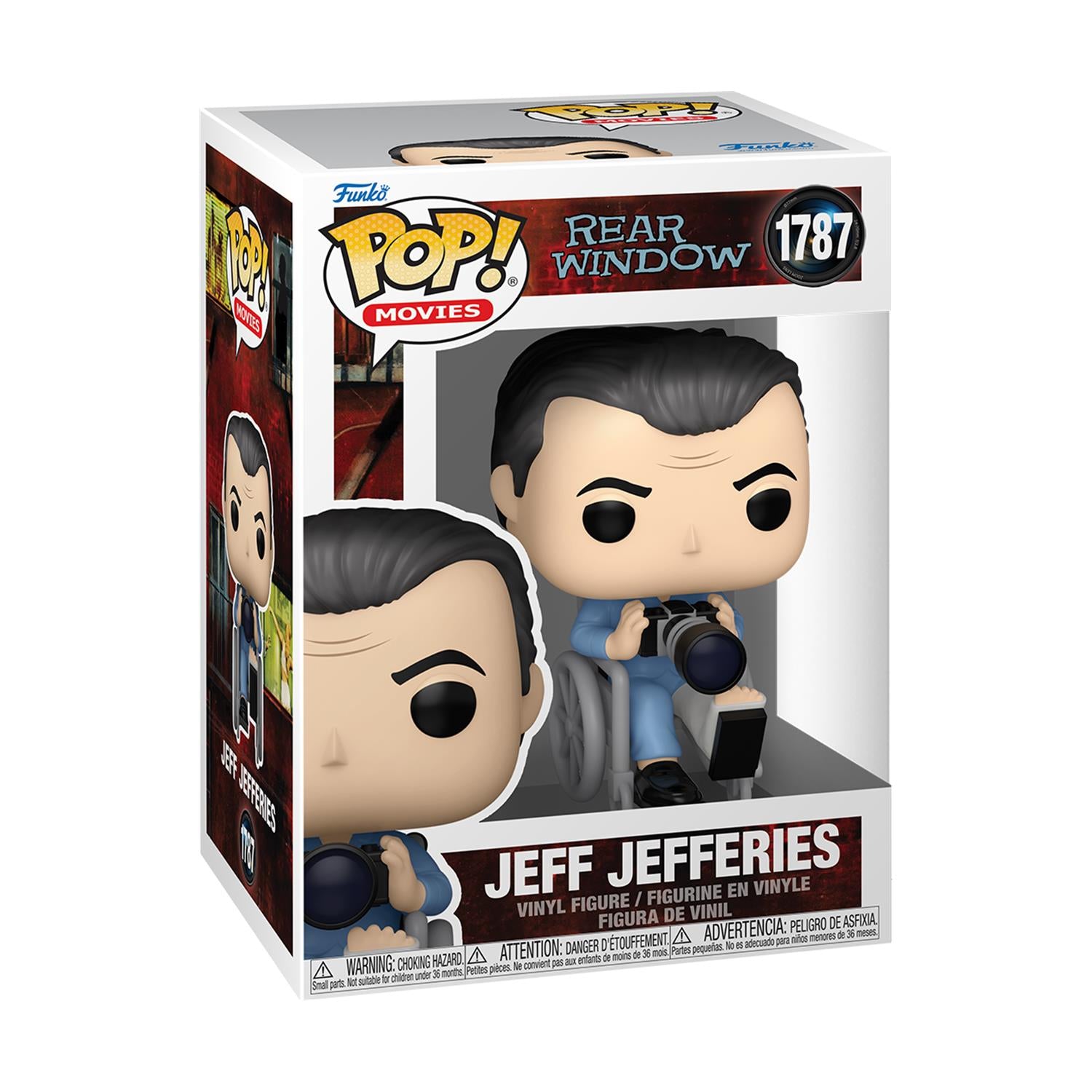 Funko Pop! Movies: Rear Window - Jeff Jefferies #1787 Vinyl Figure