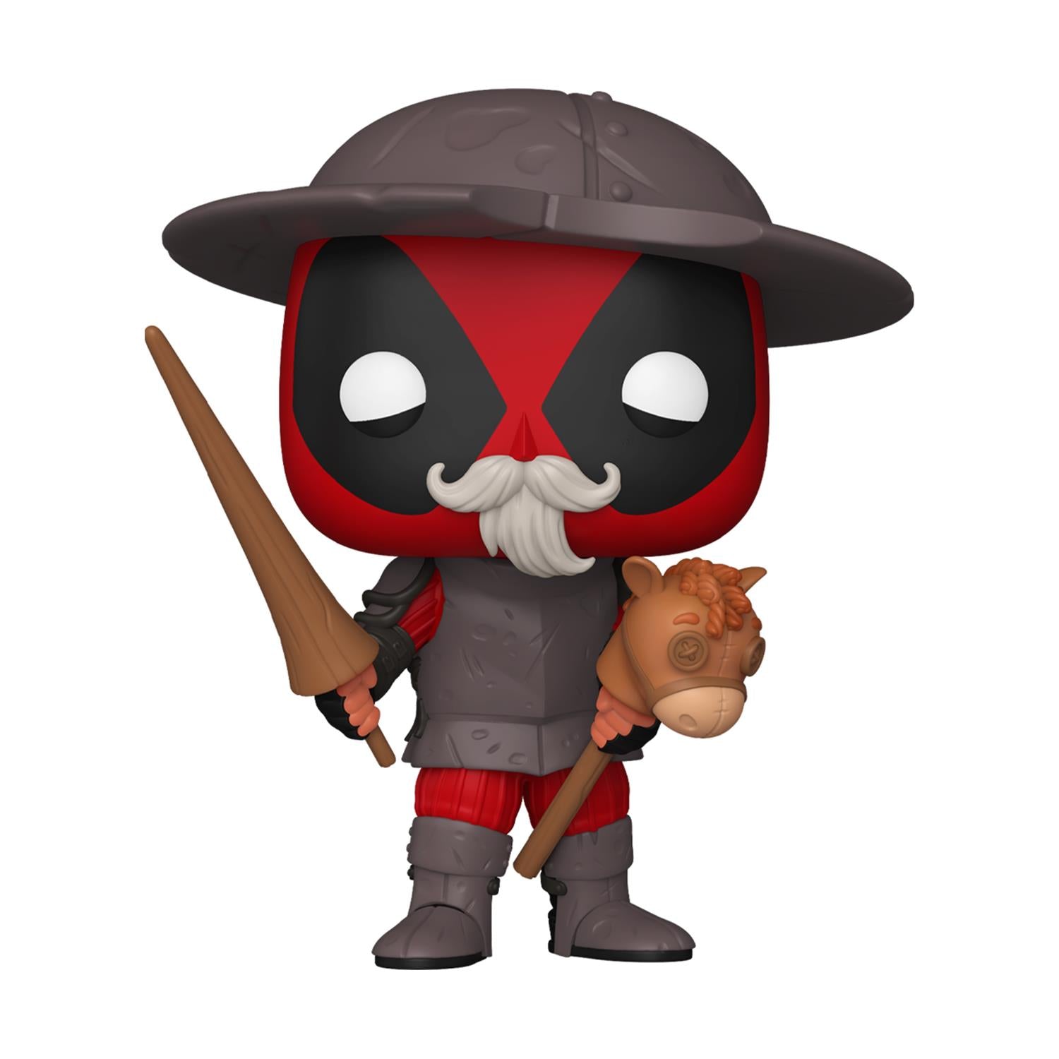 Funko Pop! Plus Marvel: Deadpool - Deadpool as Don Quixote #1492 Bobble-Head Vinyl Figure