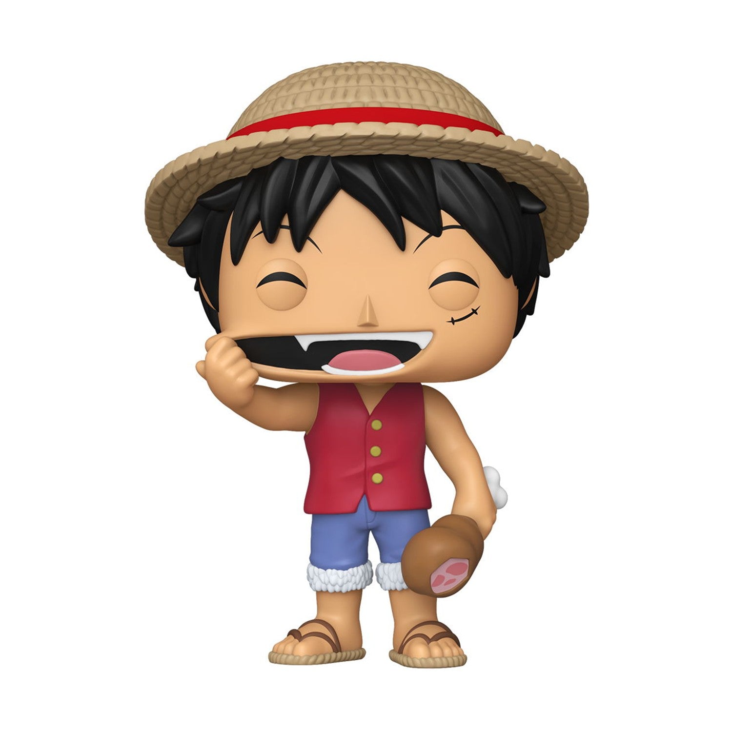 Funko Jumbo One Piece Monkey D. Luffy 10-инчова Винил Фигура - Sunday Habit