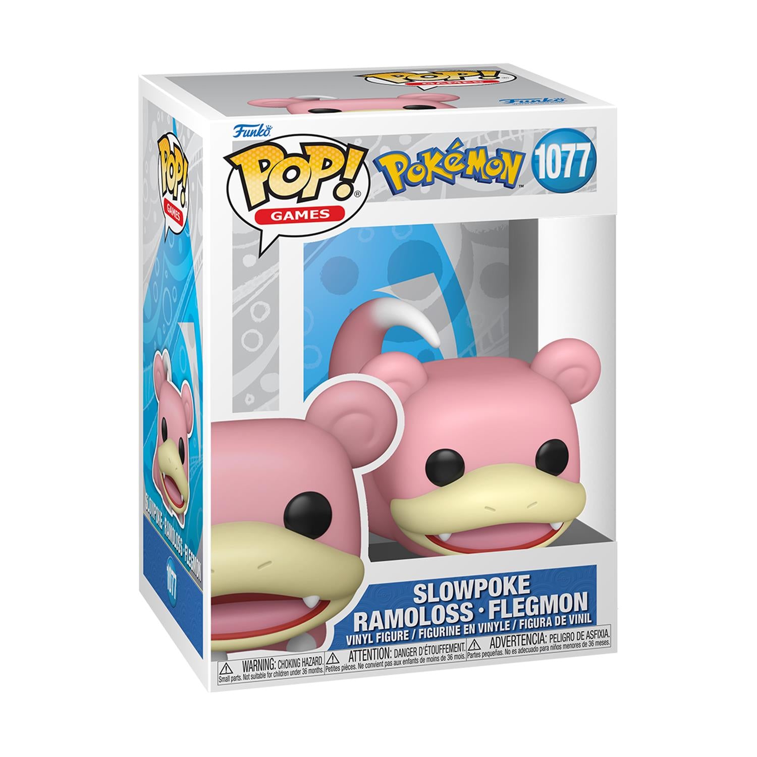 Funko Pop! Games: Pokemon - Slowpoke Ramoloss/Flegmon #1077 Vinyl Figure