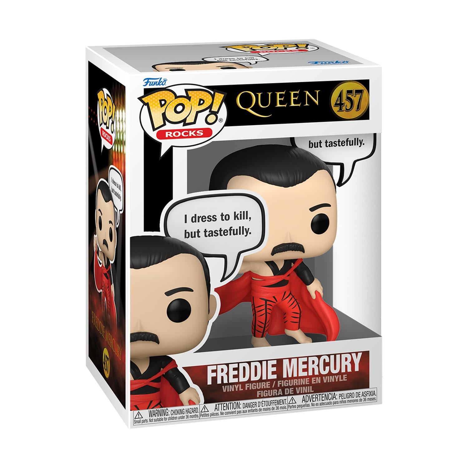 Funko Pop! Rocks: Queen - Freddie Mercury #457 Vinyl Figure