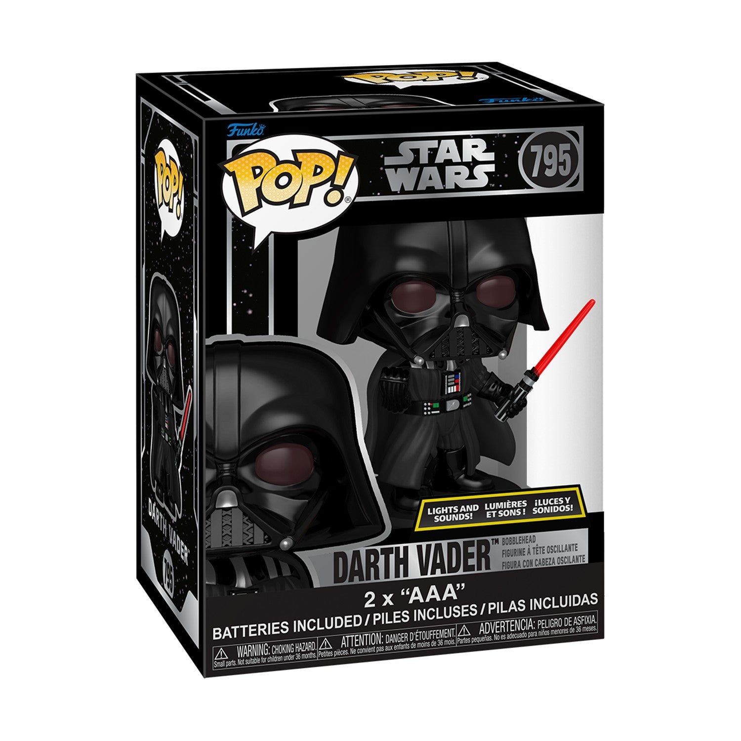 Funko Pop!: Star Wars - Darth Vader (Lights and Sounds) #795 Vinyl Figure
