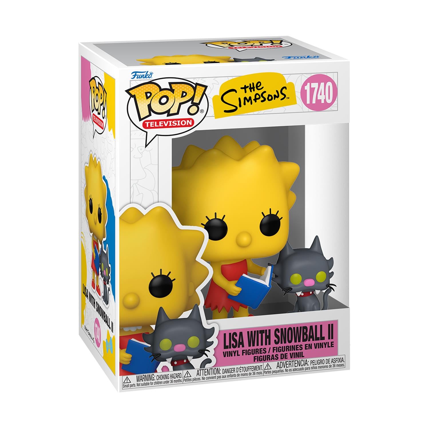 Funko Pop! Television: The Simpsons - Lisa with Snowball II #1740 Vinyl Figure
