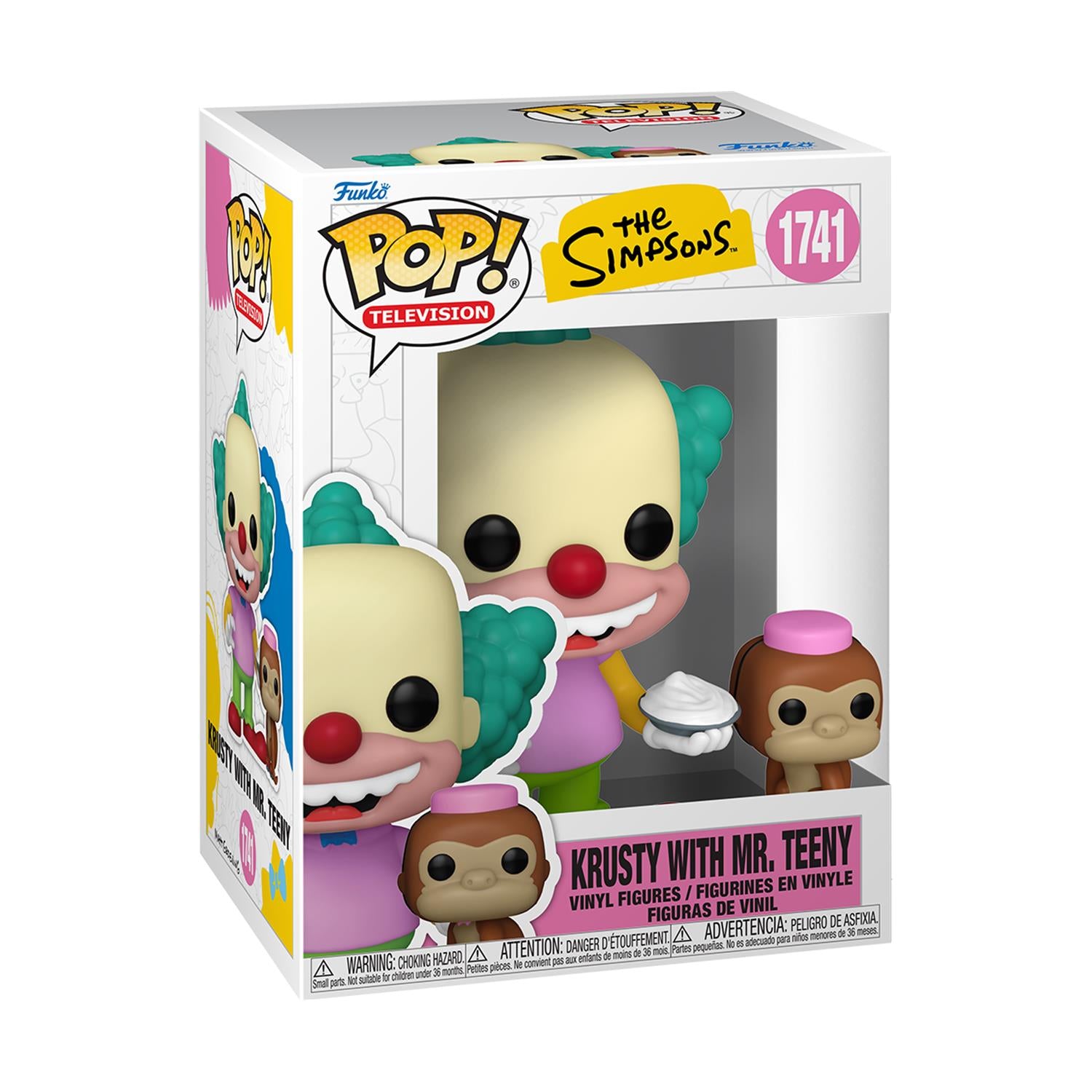 Funko Pop! Television: The Simpsons - Krusty with Mr.Teeny #1741 Vinyl Figures