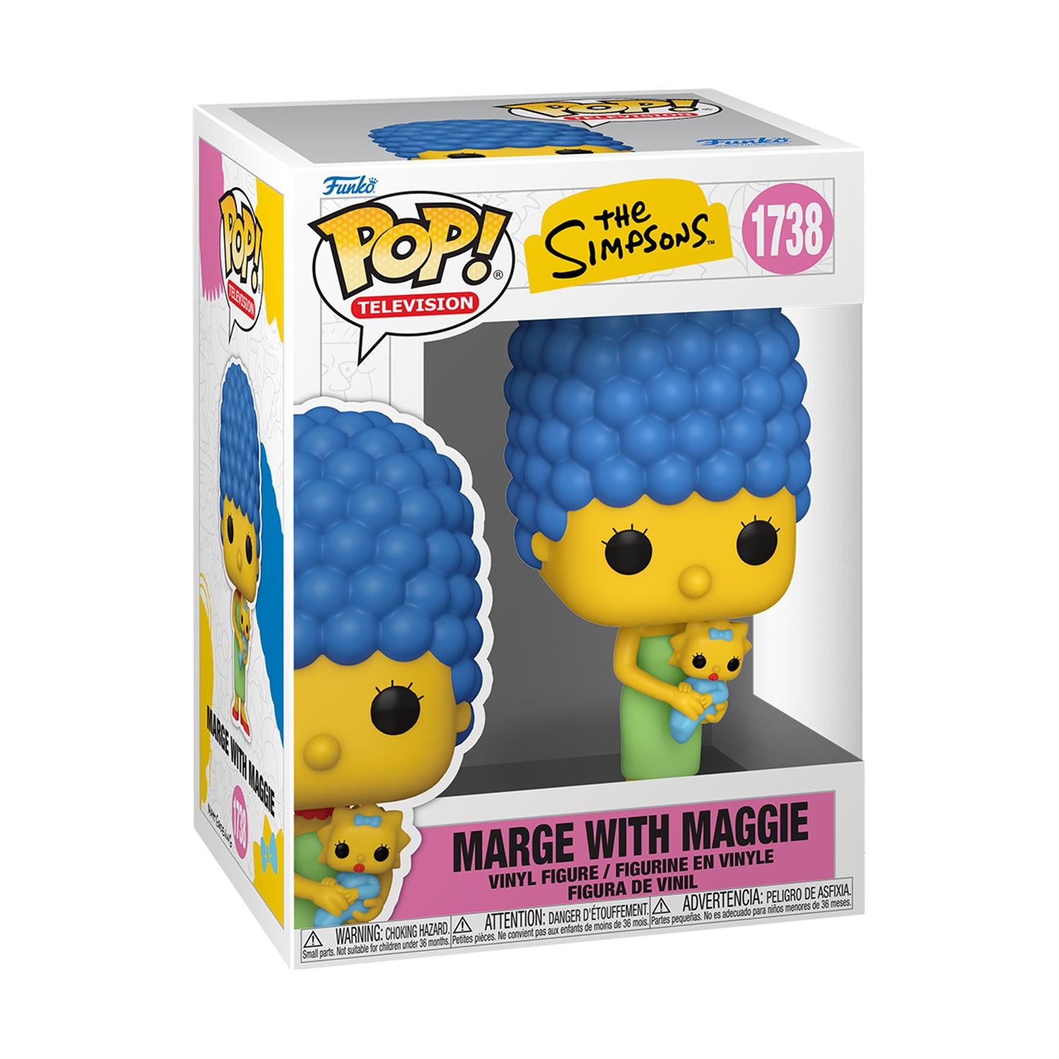 Funko Pop! Television: The Simpsons - Marge with Maggie #1738 Vinyl Figure