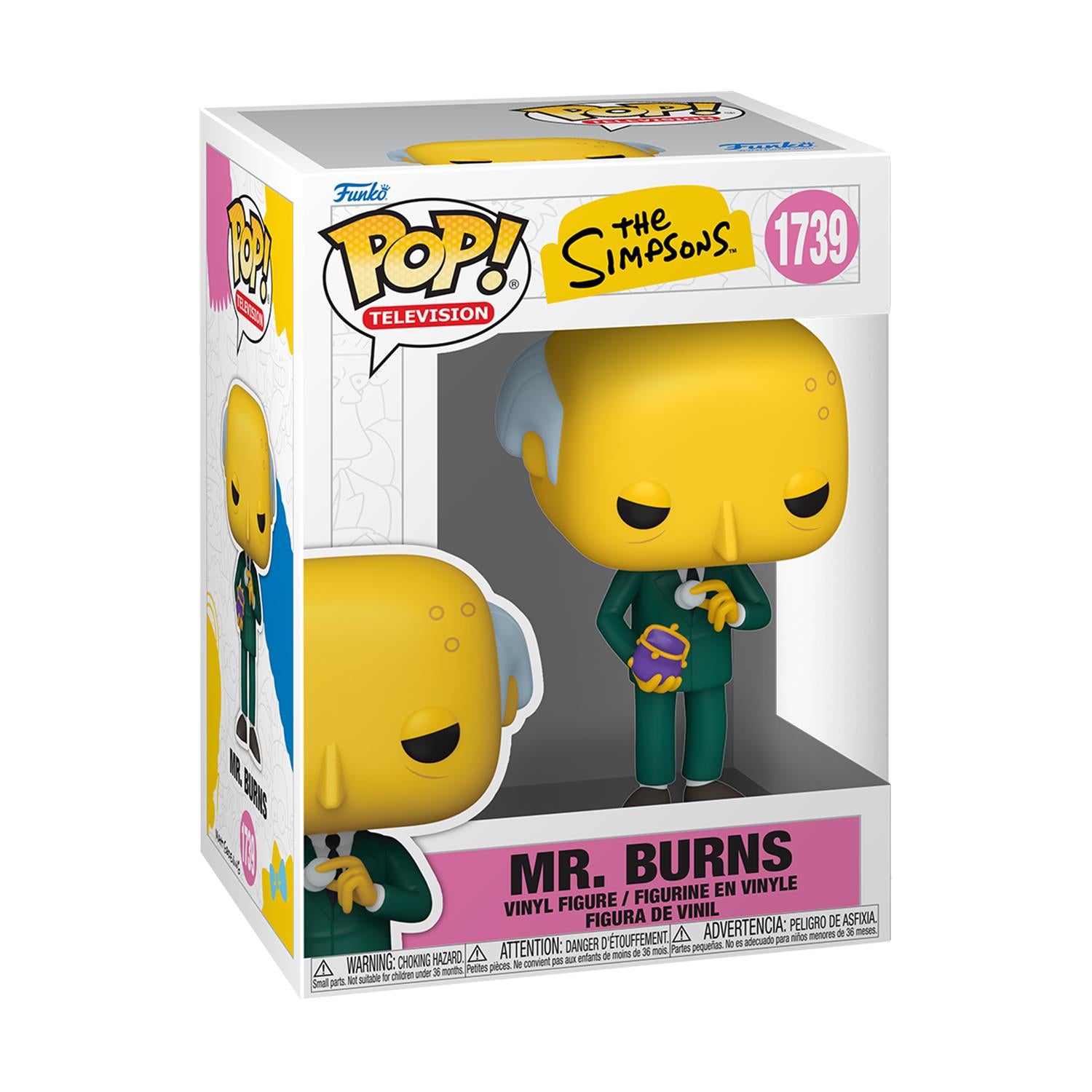 Funko Pop! Television: The Simpsons - Mr.Burns (Coin Purse) #1739 Vinyl Figure