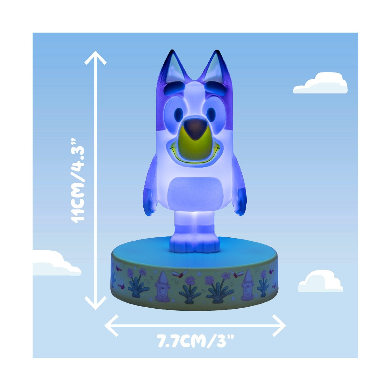 Paladone Icons: Bluey Light (PP14355BLU) - Sunday Habit