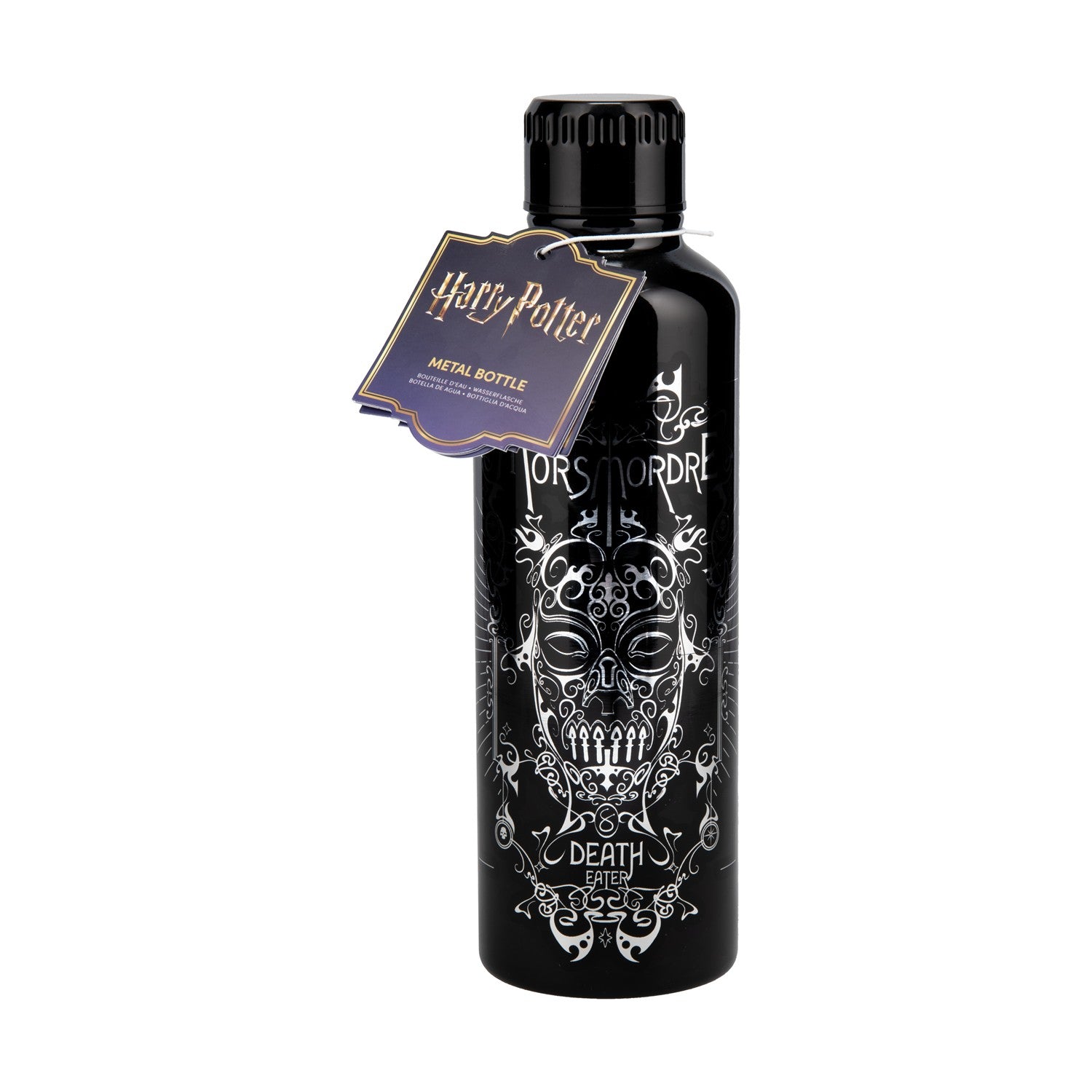 Paladone Harry Potter: Death Eater - Metal Water Bottle (PP14518HP) - Sunday Habit