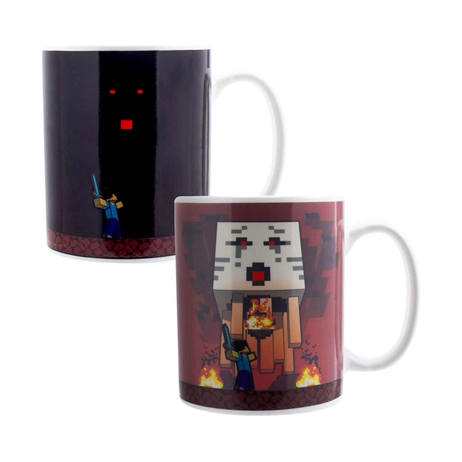 Paladone: Minecraft - Nether Heat Change Mug (PP10590MCF) - Sunday Habit