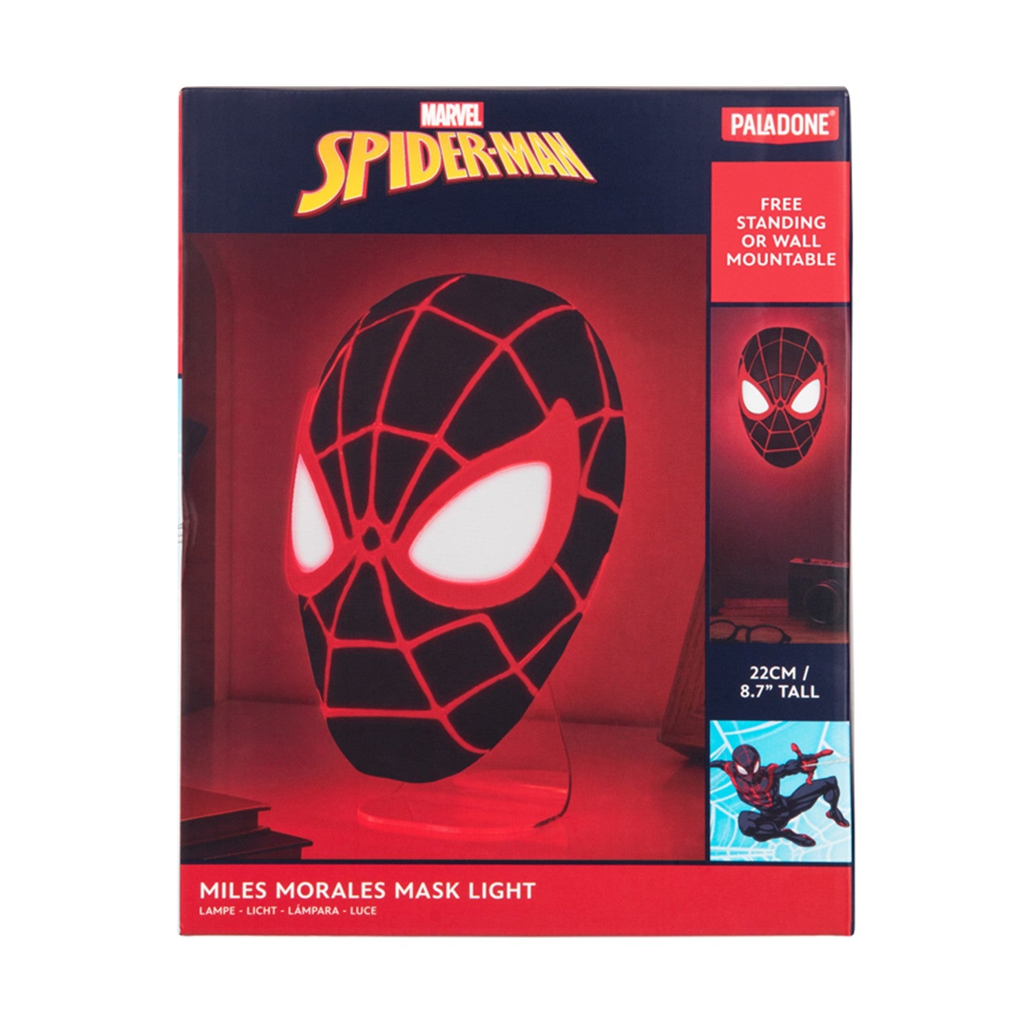 Paladone Marvel: Spider-Man - Miles Morales Mask Light (PP14323SPMVN)