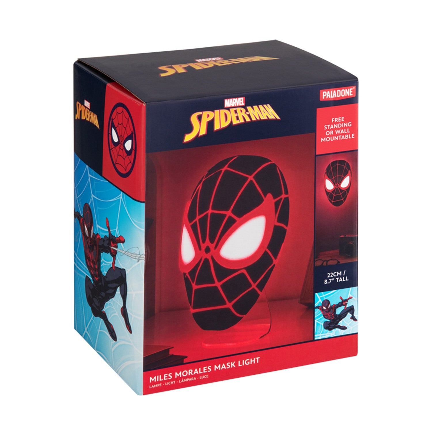 Paladone Marvel: Spider-Man - Miles Morales Mask Light (PP14323SPMVN)