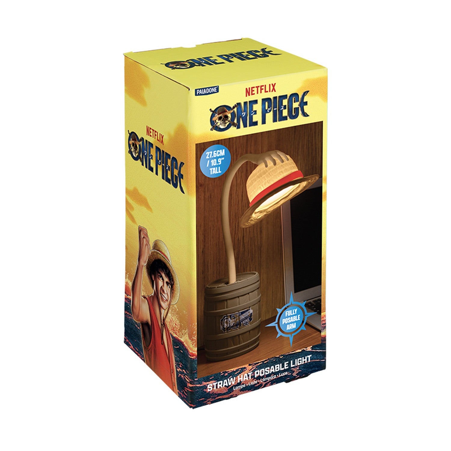 Paladone: One Piece - Straw Hat Posable Light (PP14468OPNF) - Sunday Habit