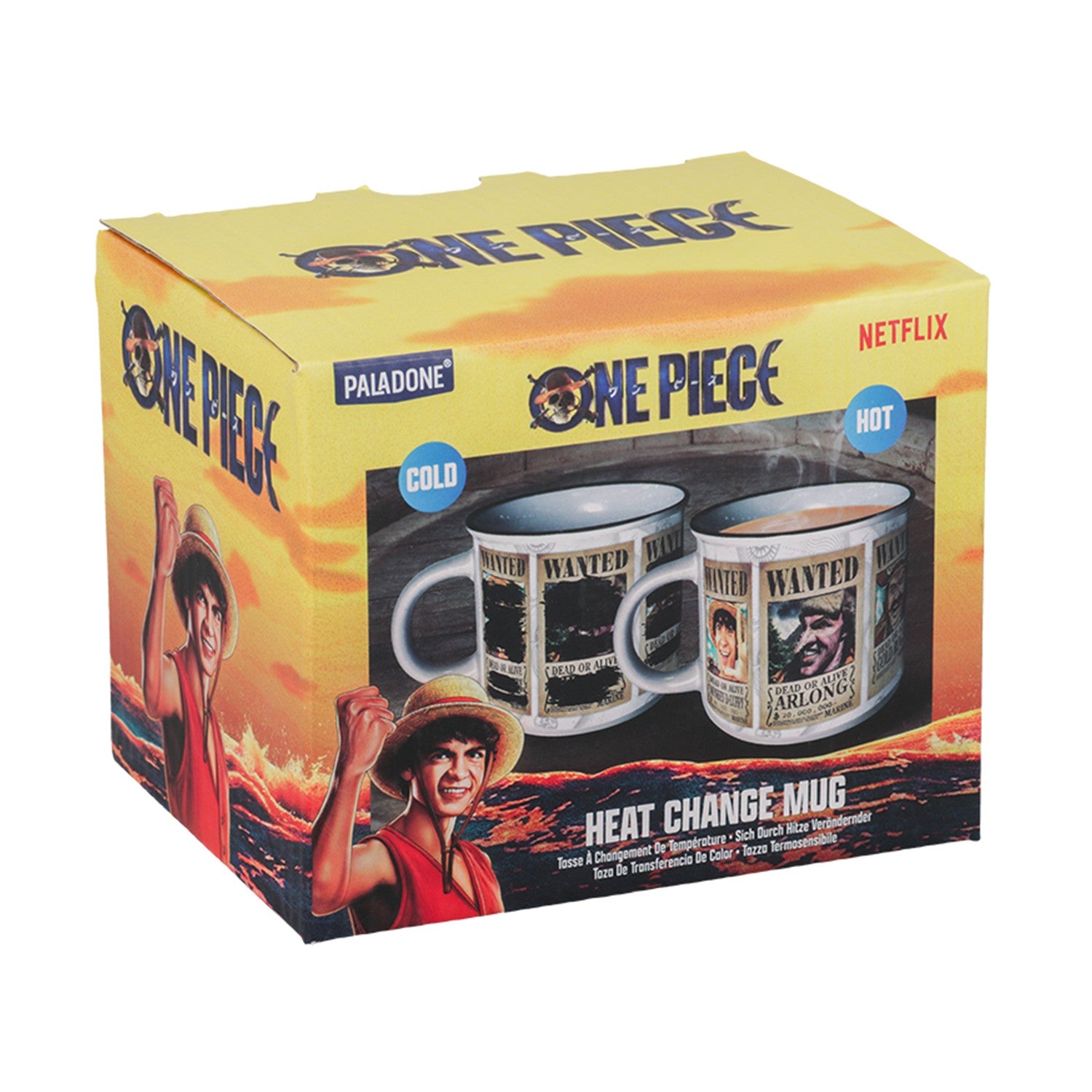 Paladone: One Piece - Heat Change Mug (PP14649OPNF) - Sunday Habit