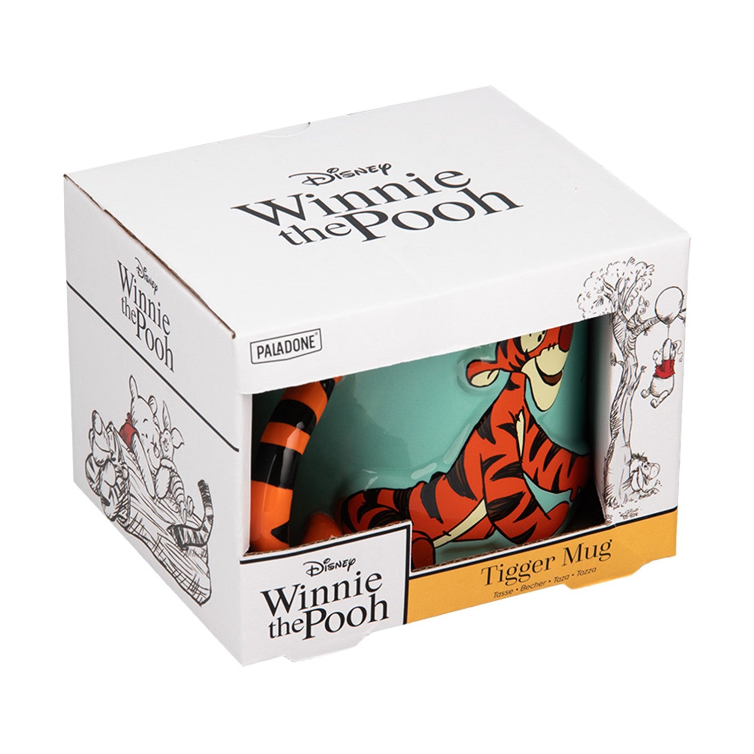 Paladone: Disney Winnie The Pooh - Tigger Shaped Mug (PP14601WP) - Sunday Habit