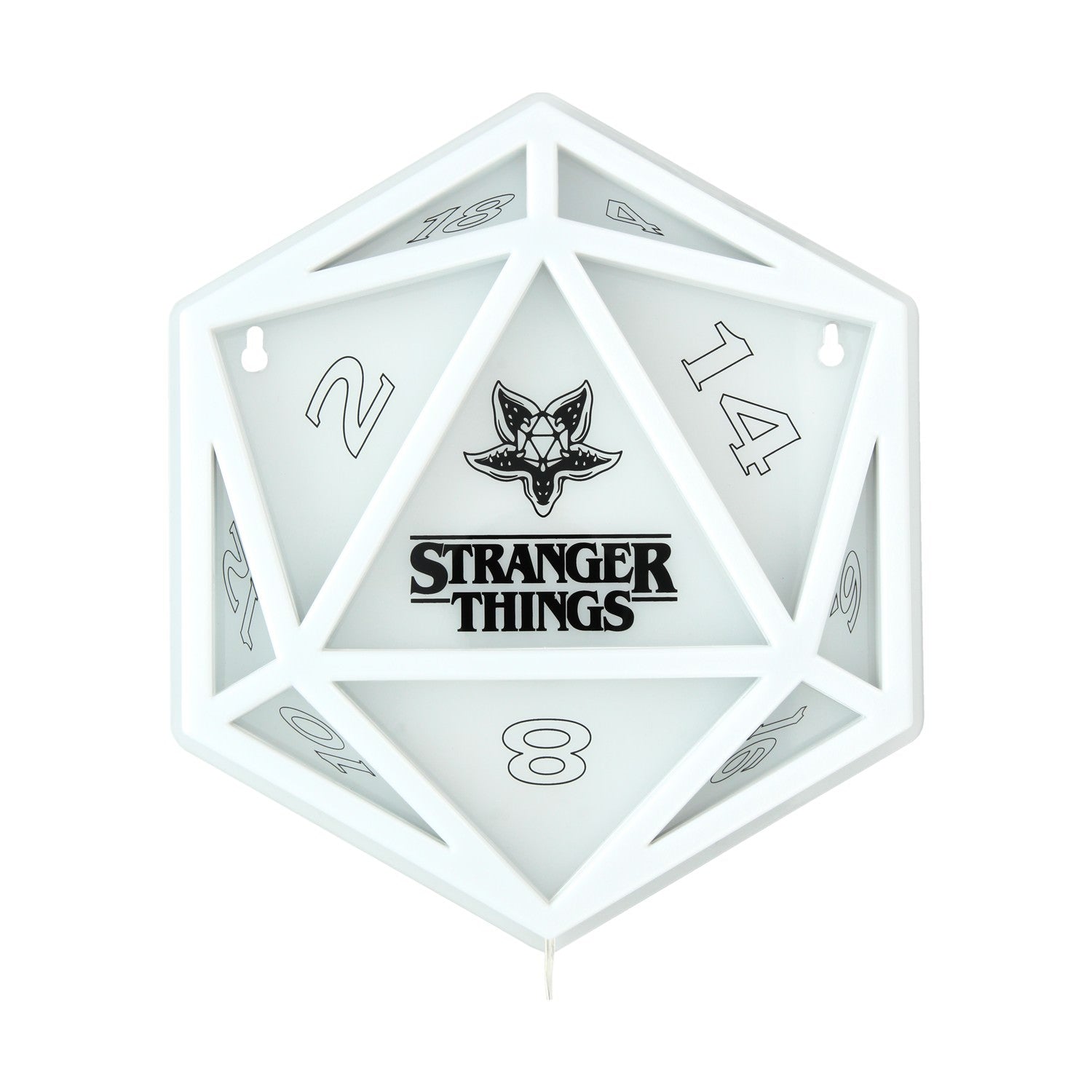 Paladone: Stranger Things 5 - D20 Wall Mountable LED Neon Light (PP14622STVN) - Sunday Habit