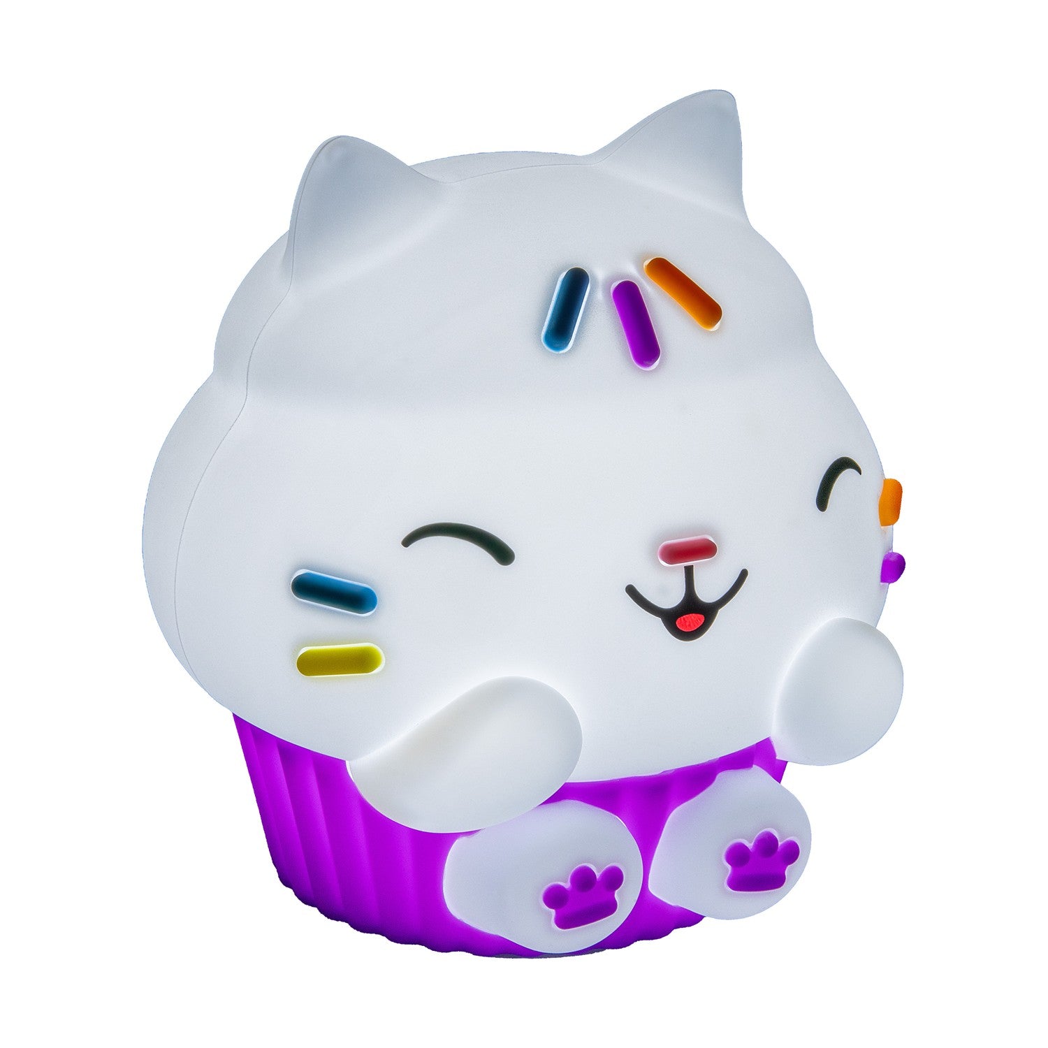 Paladone SquishyGlo: Gabby' s Dollhouse - Cakey Cat Silicone Light Rechargeable (PP14083GDH) - Sunday Habit