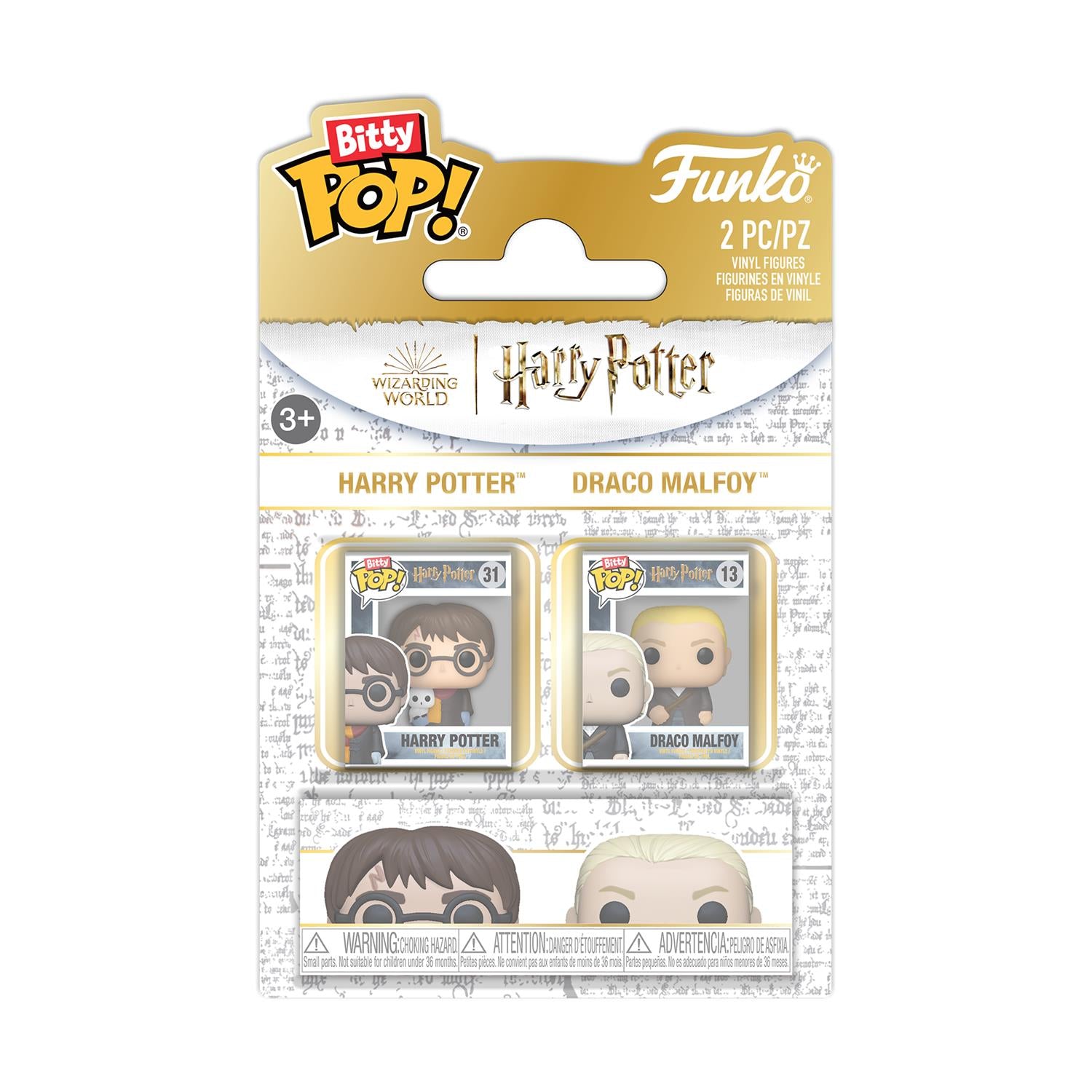 Funko Bitty Pop! 2-pack: Harry Potter - Harry Potter & Draco Vinyl Figures - Sunday Habit