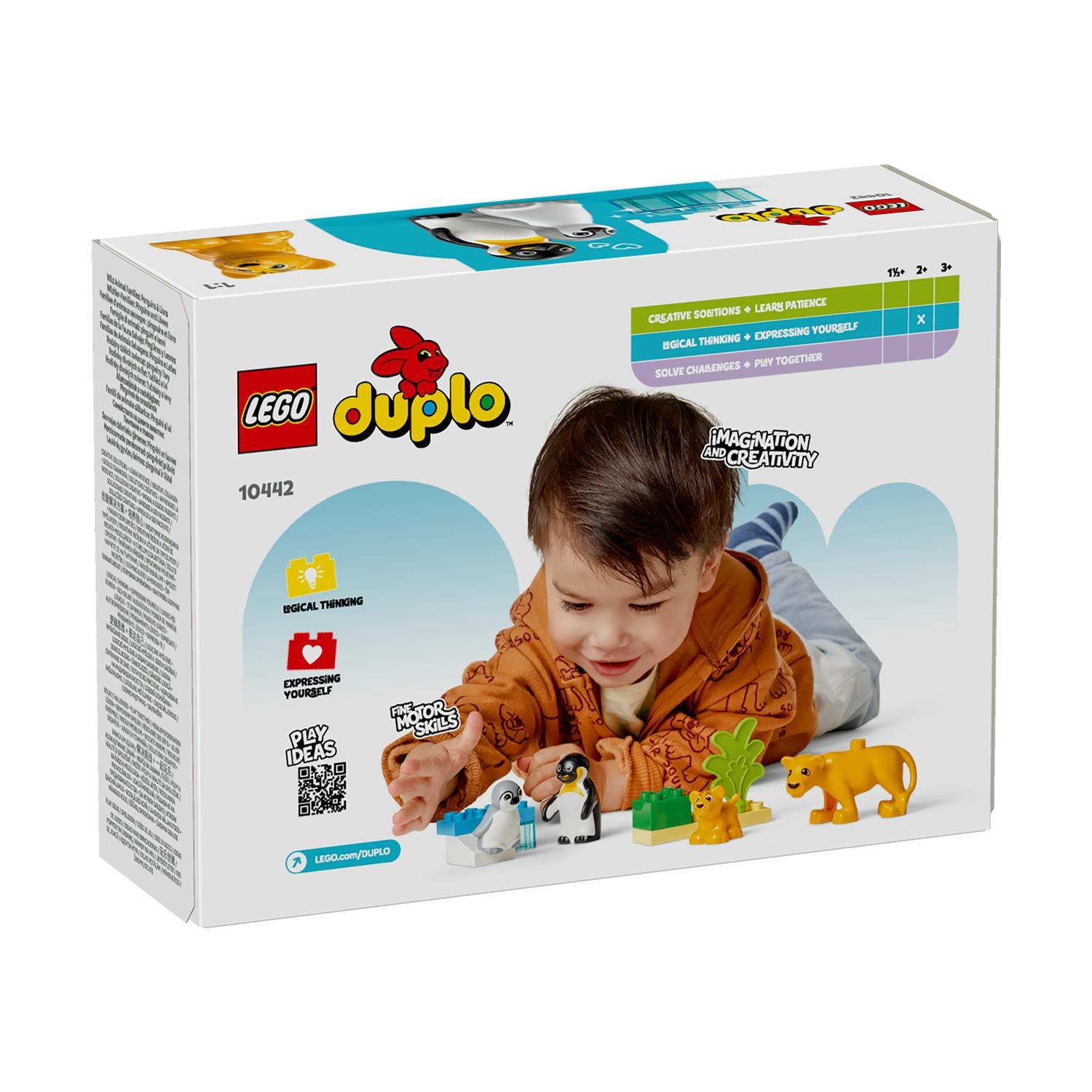 LEGO® DUPLO®: Wild Animal Families: Penguins & Lions (10442) - Sunday Habit