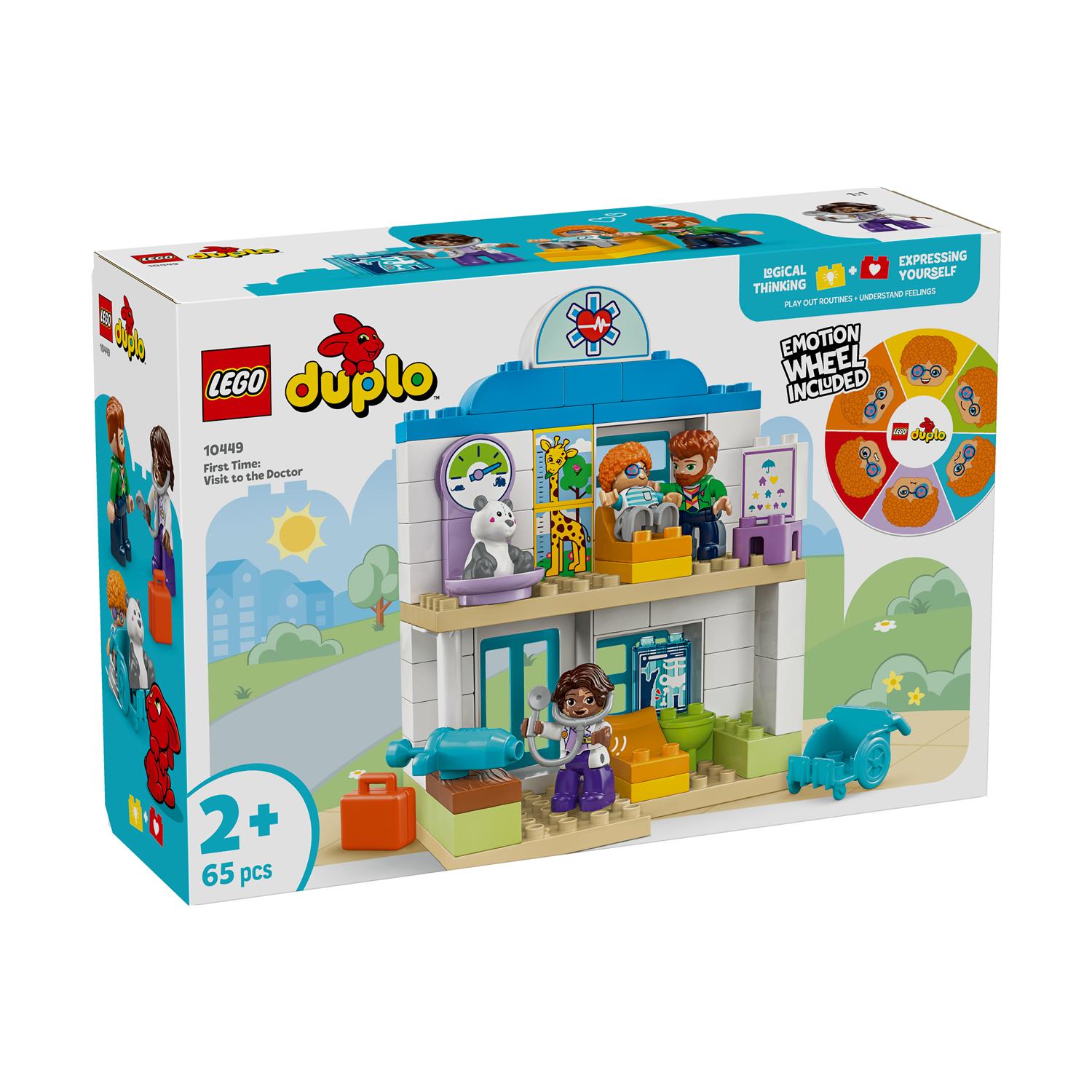 LEGO® DUPLO® Town: First Time: Visit with the Doctor (10449) - Sunday Habit
