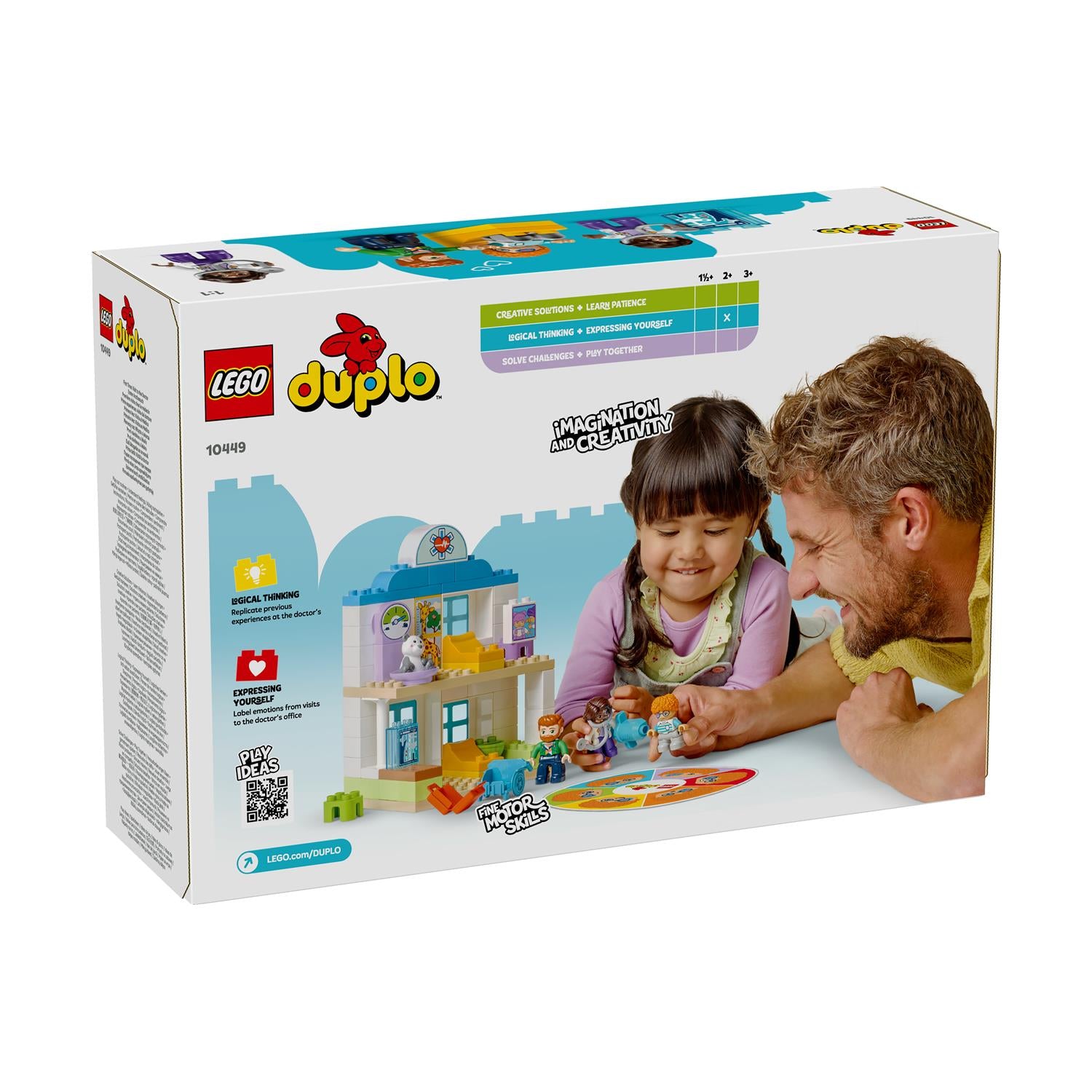 LEGO® DUPLO® Town: First Time: Visit with the Doctor (10449) - Sunday Habit