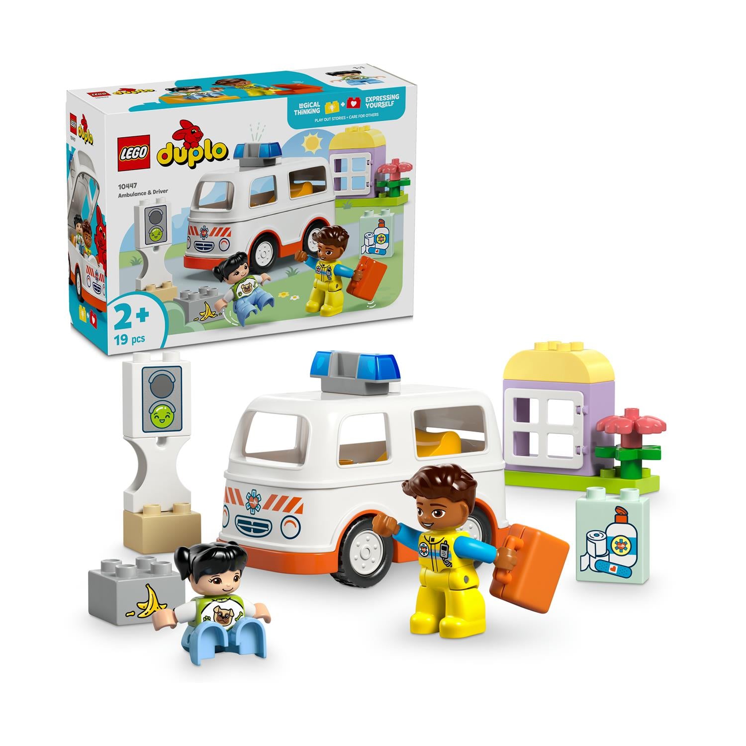 LEGO® DUPLO®: Ambulance & Driver (10447) - Sunday Habit