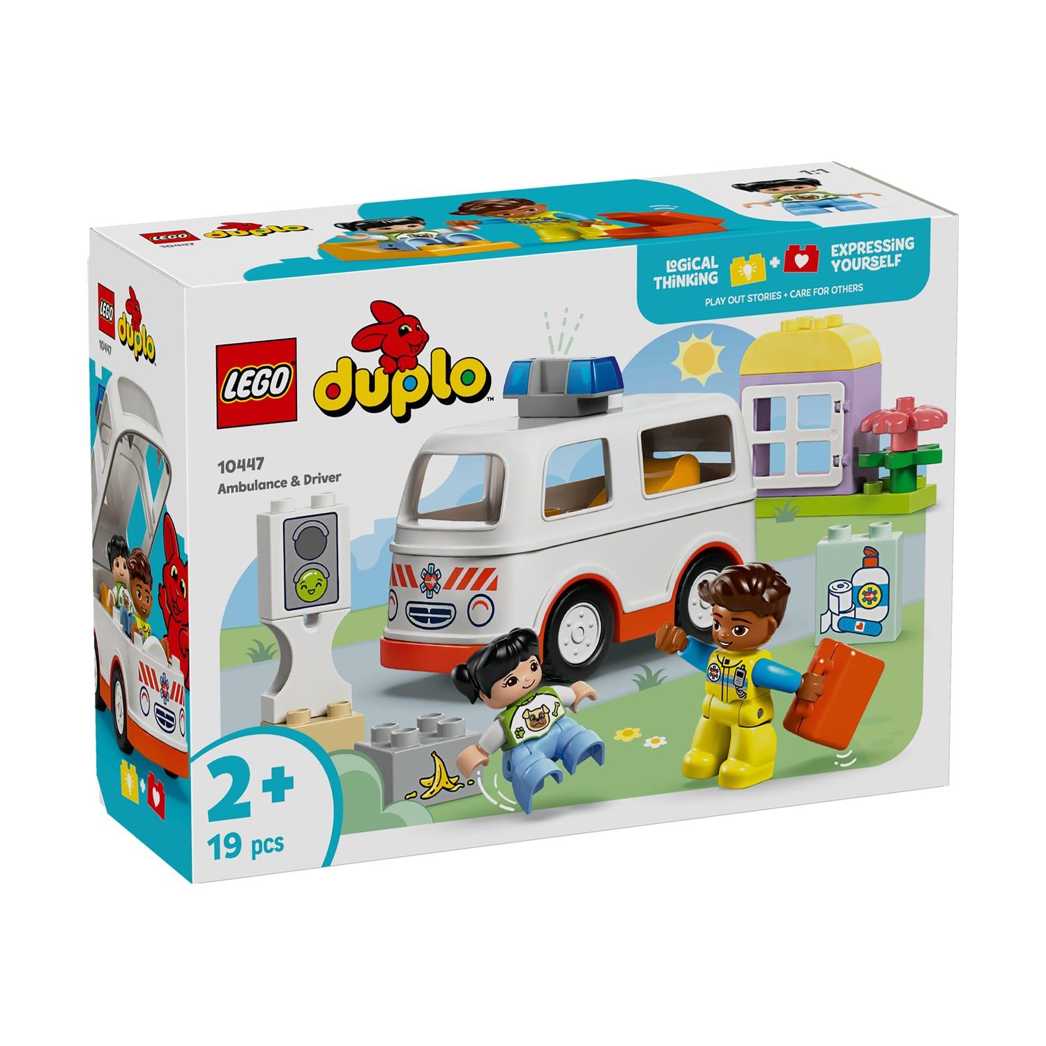 LEGO® DUPLO®: Ambulance & Driver (10447) - Sunday Habit