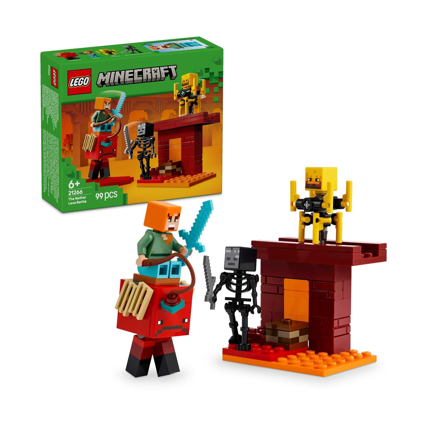 LEGO® Minecraft®: The Nether Lava Battle (21266) - Sunday Habit
