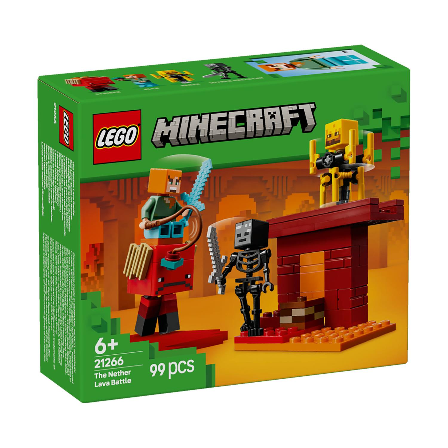 LEGO® Minecraft®: The Nether Lava Battle (21266) - Sunday Habit