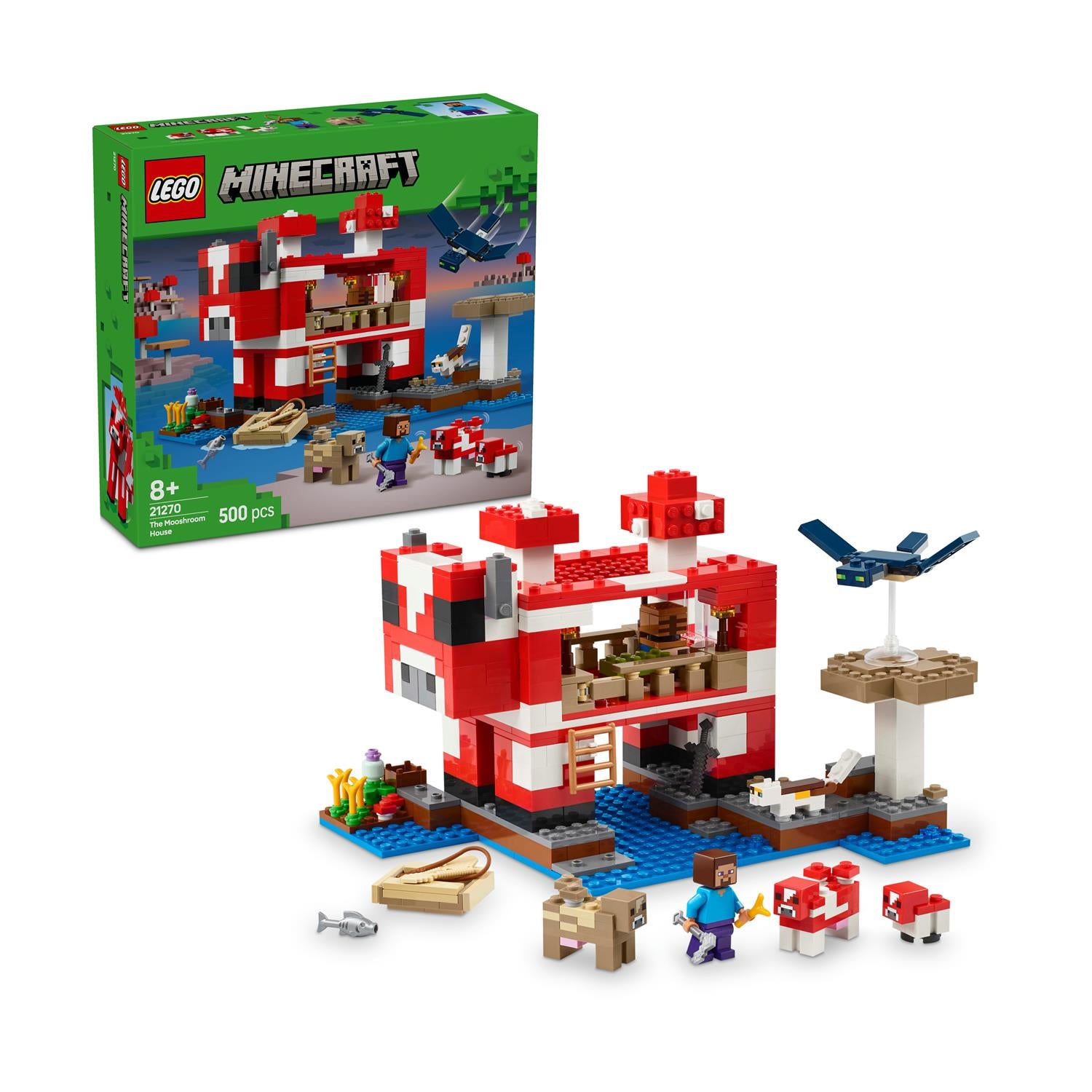 LEGO® Minecraft®: The Mooshroom House (21270) - Sunday Habit