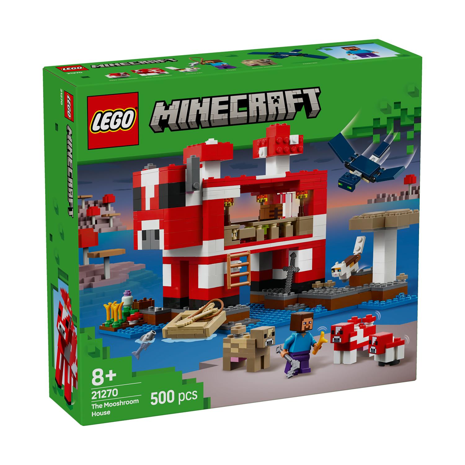 LEGO® Minecraft®: The Mooshroom House (21270) - Sunday Habit