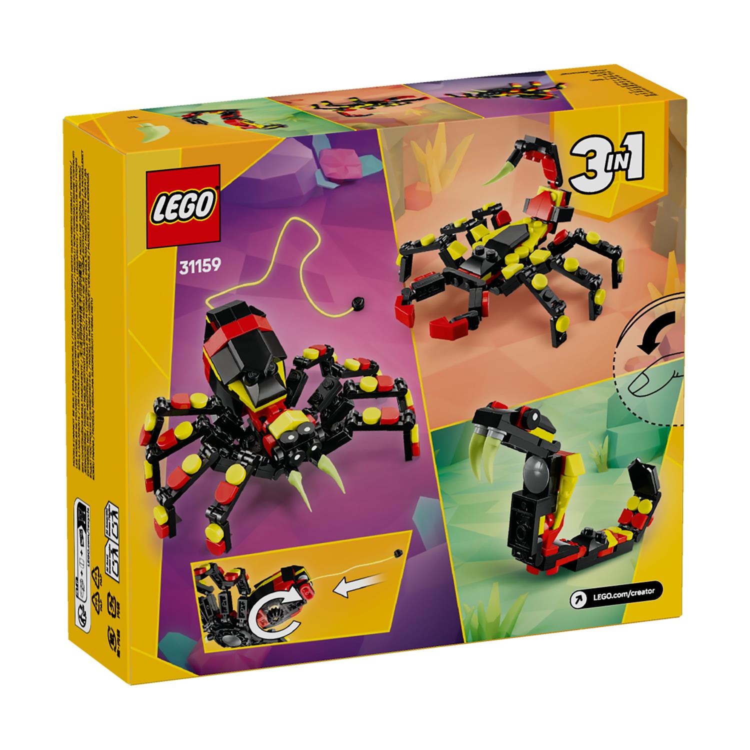 LEGO® Creator: Wild Animals: Surprising Spider (31159) - Sunday Habit