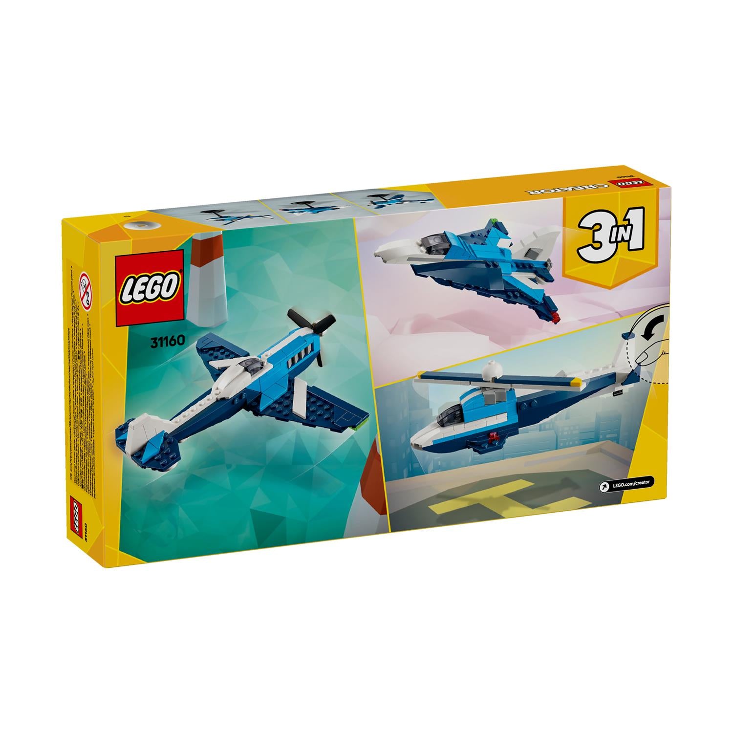 LEGO® Creator: Aircraft: Race Plane (31160) - Sunday Habit