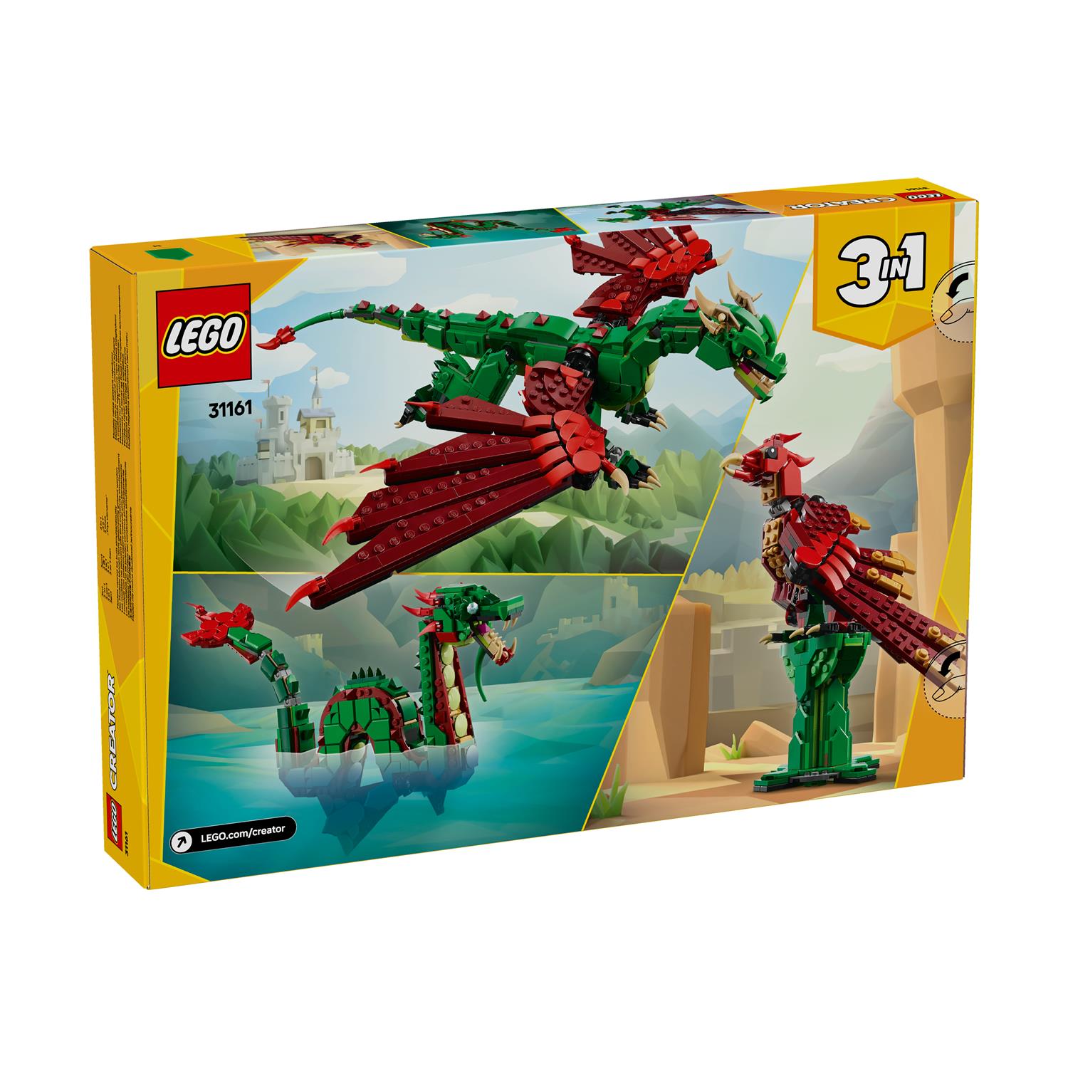 LEGO® Creator: Medieval Dragon (31161) - Sunday Habit