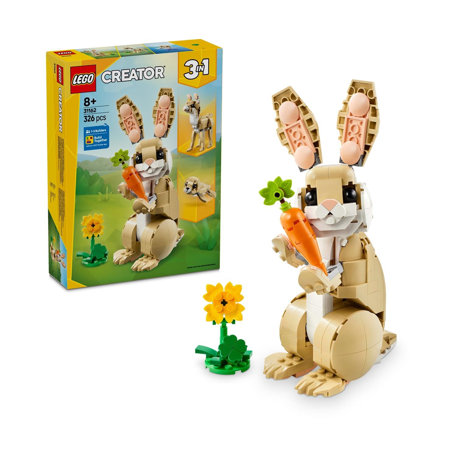 LEGO® Creator: Cute Bunny (31162) - Sunday Habit