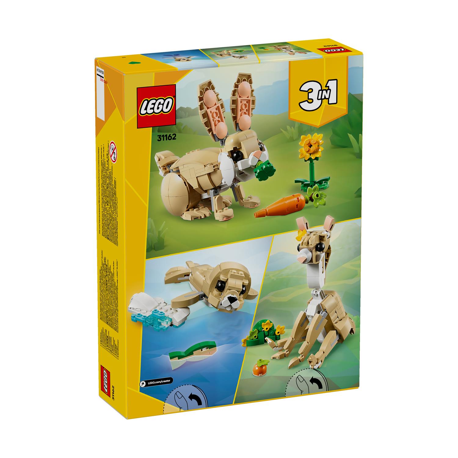 LEGO® Creator: Cute Bunny (31162) - Sunday Habit