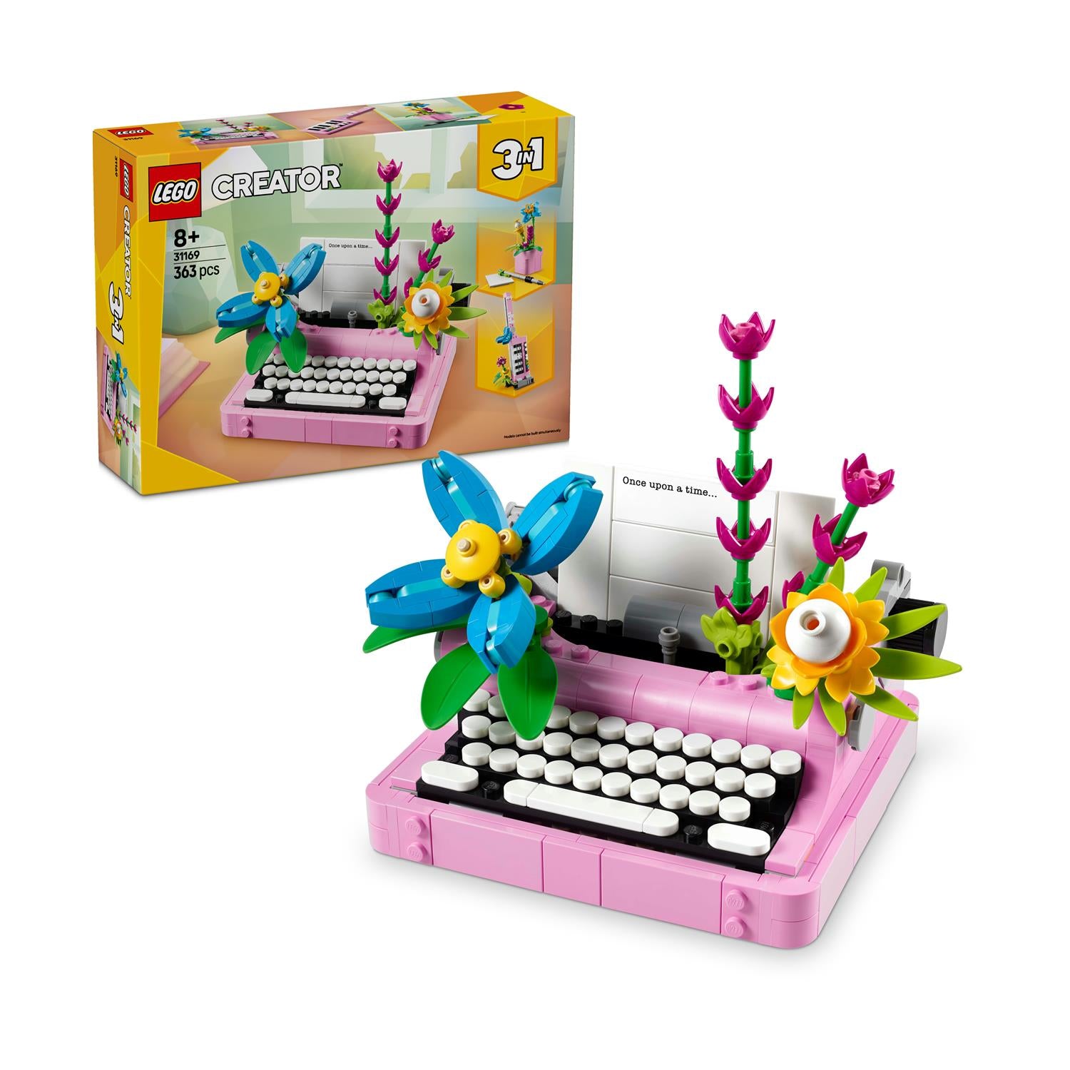 LEGO® Creator: Typewriter with Flowers (31169) - Sunday Habit