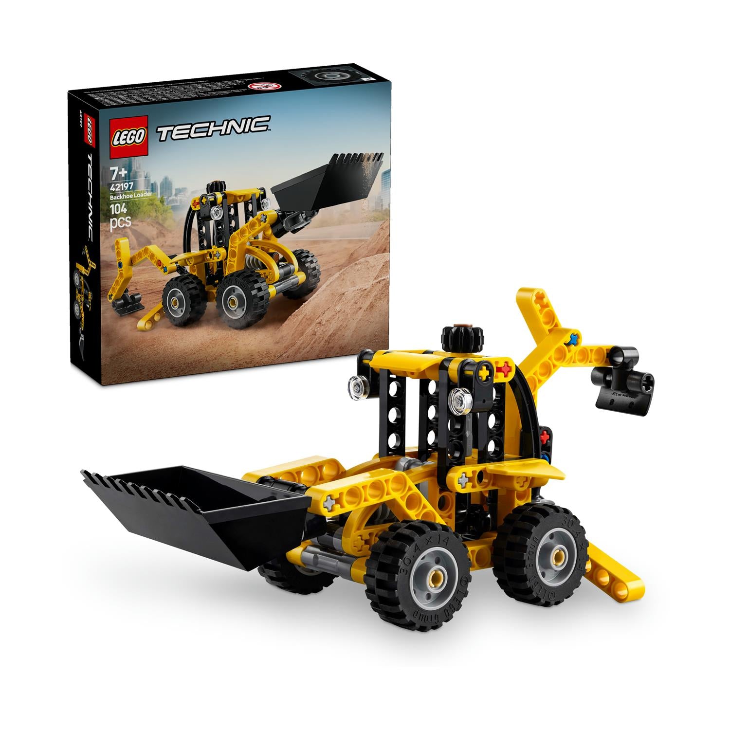 LEGO® Technic™: Backhoe Loader (42197) - Sunday Habit