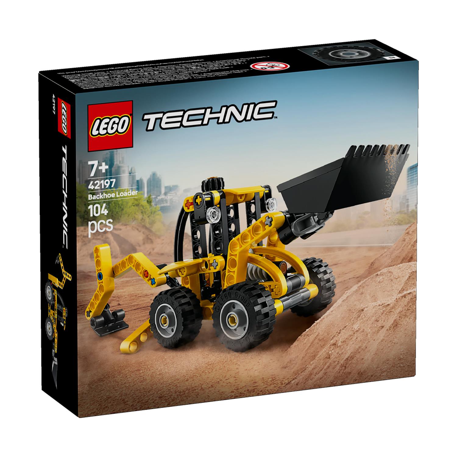 LEGO® Technic™: Backhoe Loader (42197) - Sunday Habit