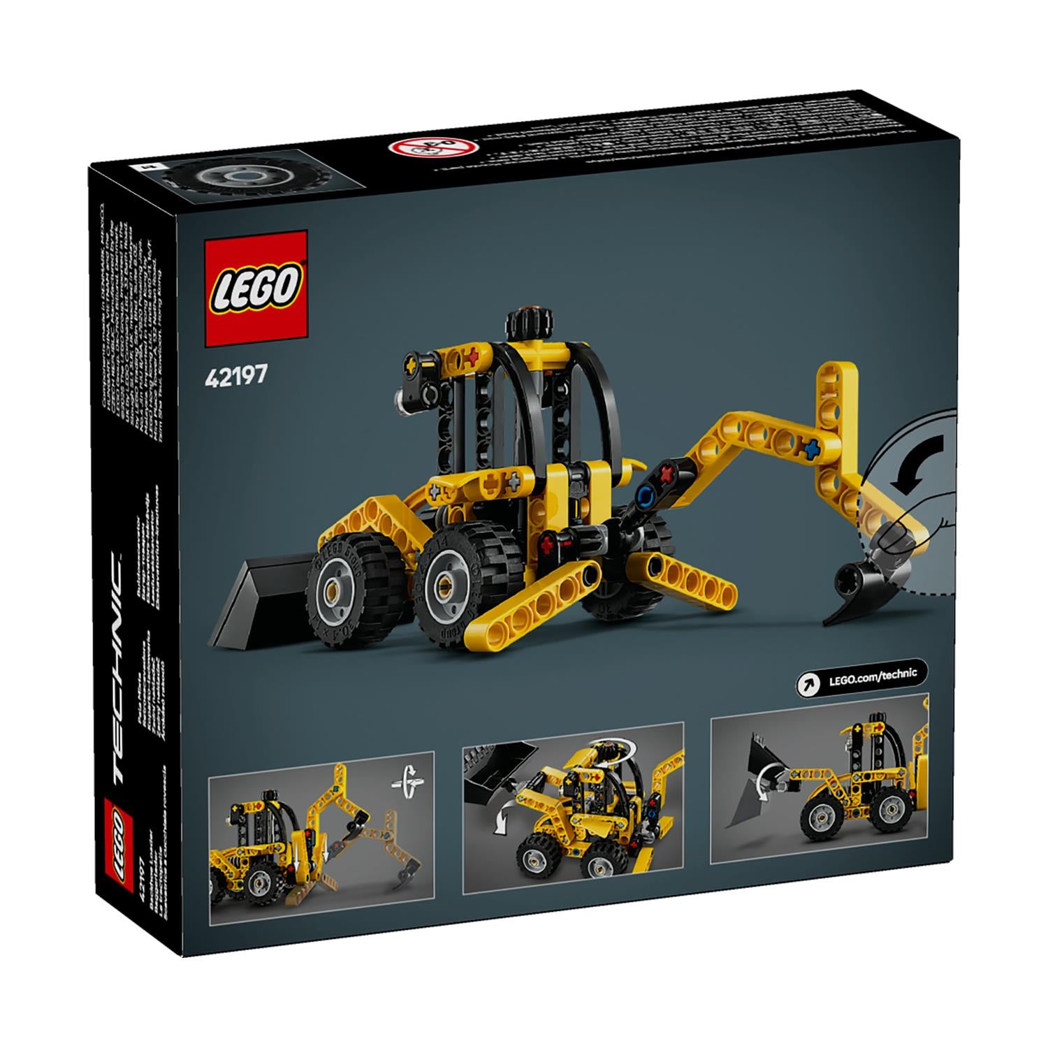 LEGO® Technic™: Backhoe Loader (42197) - Sunday Habit
