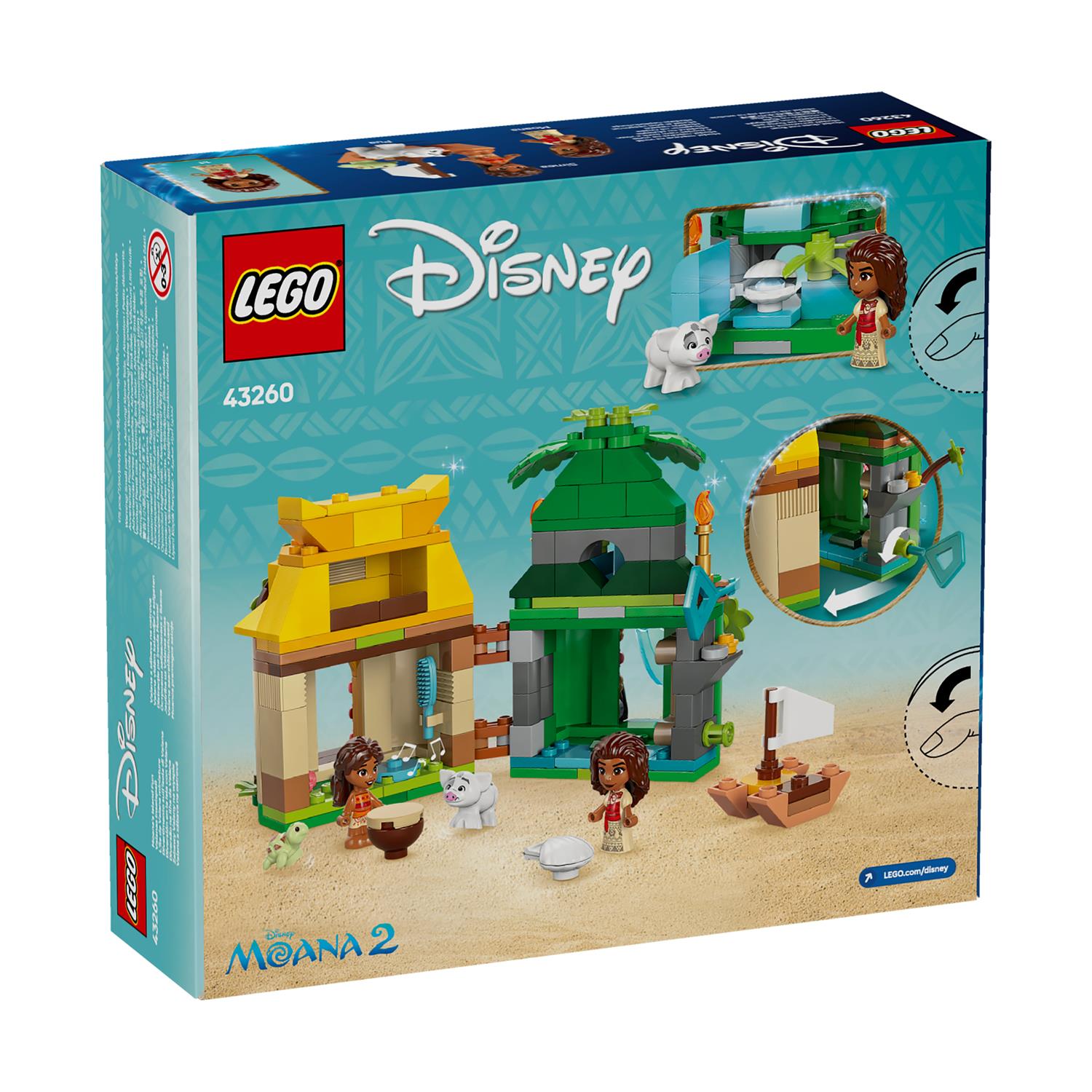 LEGO® Disney: Moana’s Island Fun (43260) - Sunday Habit