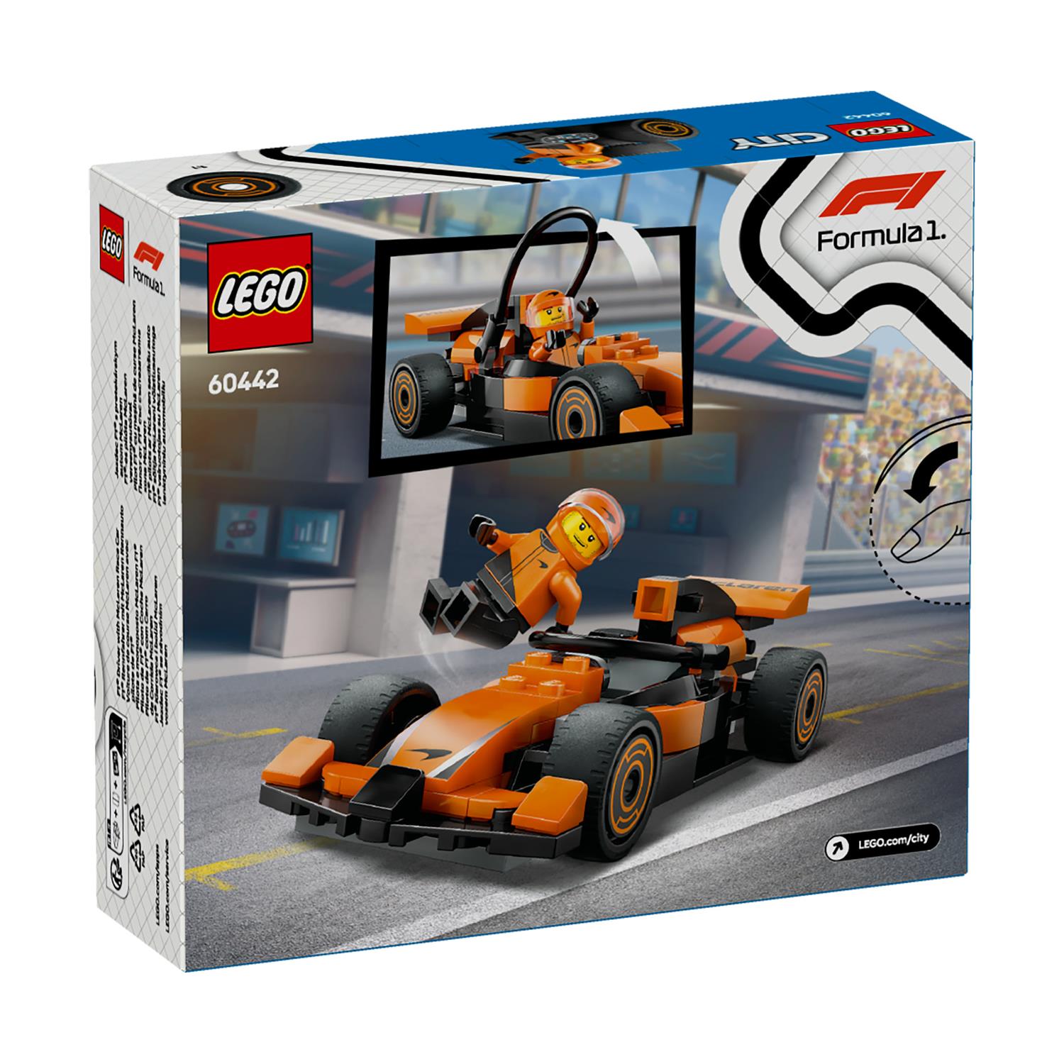 LEGO® City: F1® Driver with McLaren Race Car (60442) - Sunday Habit