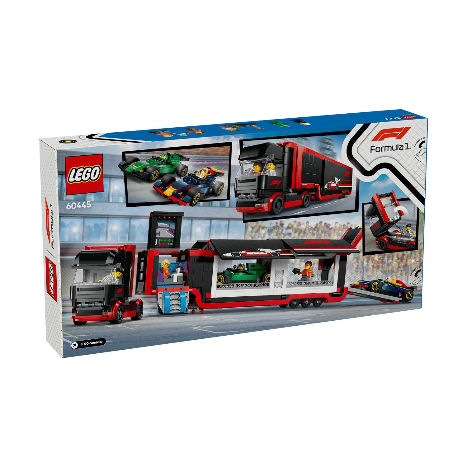 LEGO® City: F1® Truck with RB20 & AMR24 F1® Cars (60445) - Sunday Habit