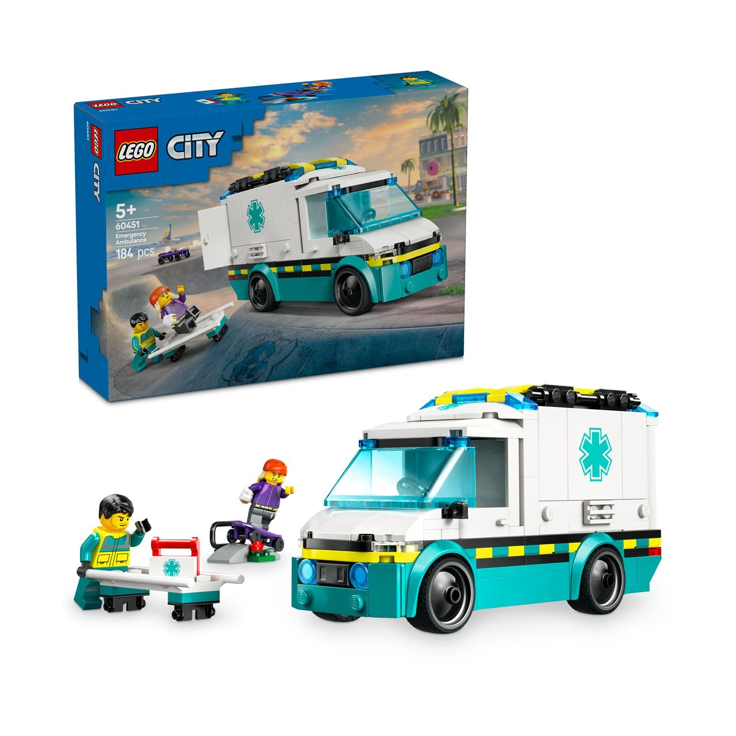 LEGO® City: Emergency Ambulance (60451) - Sunday Habit