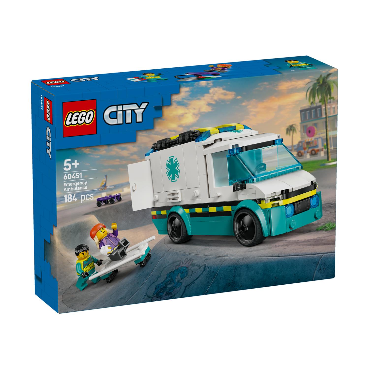 LEGO® City: Emergency Ambulance (60451) - Sunday Habit