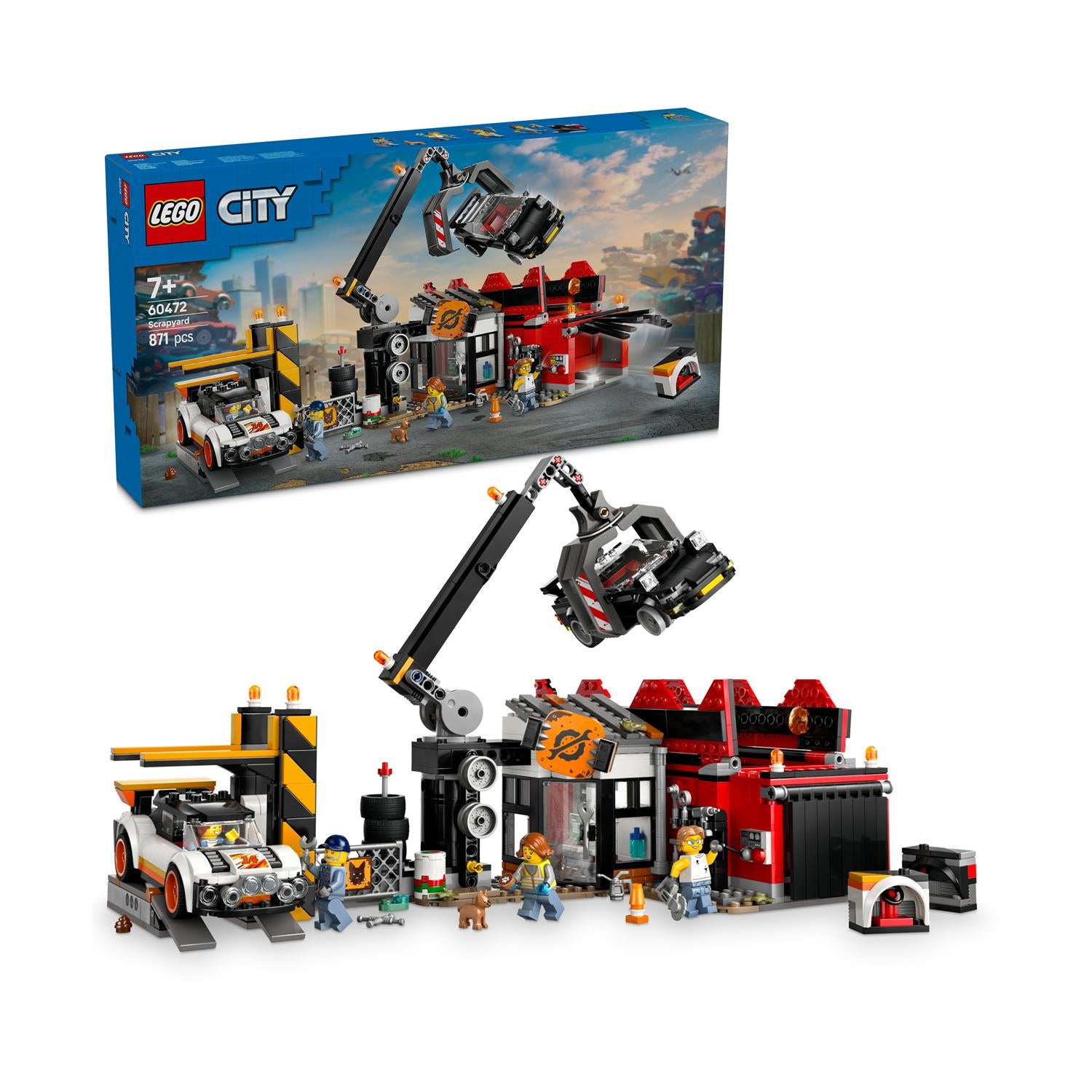 LEGO® City: Scrapyard with Cars (60472) - Sunday Habit