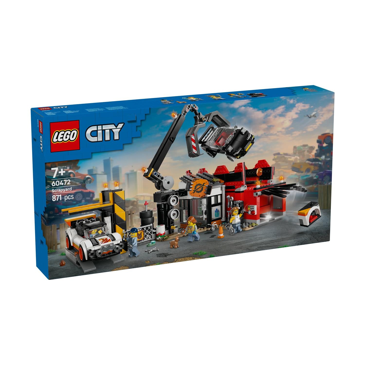 LEGO City Скрапярд със Коли 871 Части (60472) от Lego в Sunday Habit