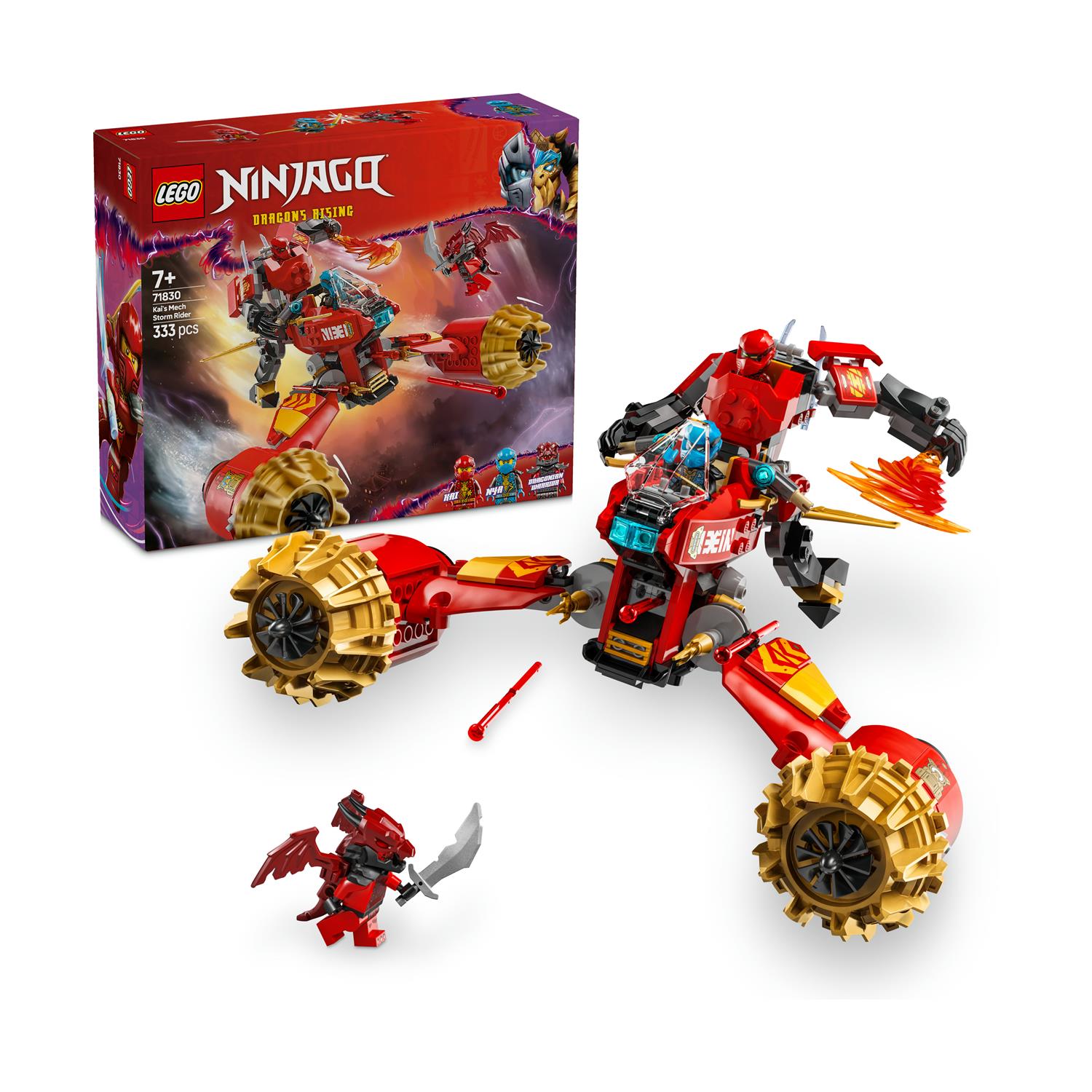 LEGO® NINJAGO®: Kai’s Mech Storm Rider (71830) - Sunday Habit