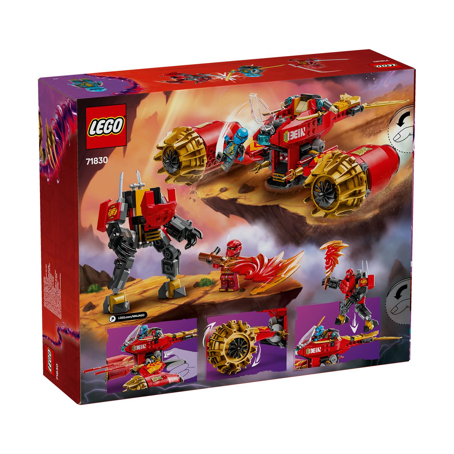 LEGO® NINJAGO®: Kai’s Mech Storm Rider (71830) - Sunday Habit