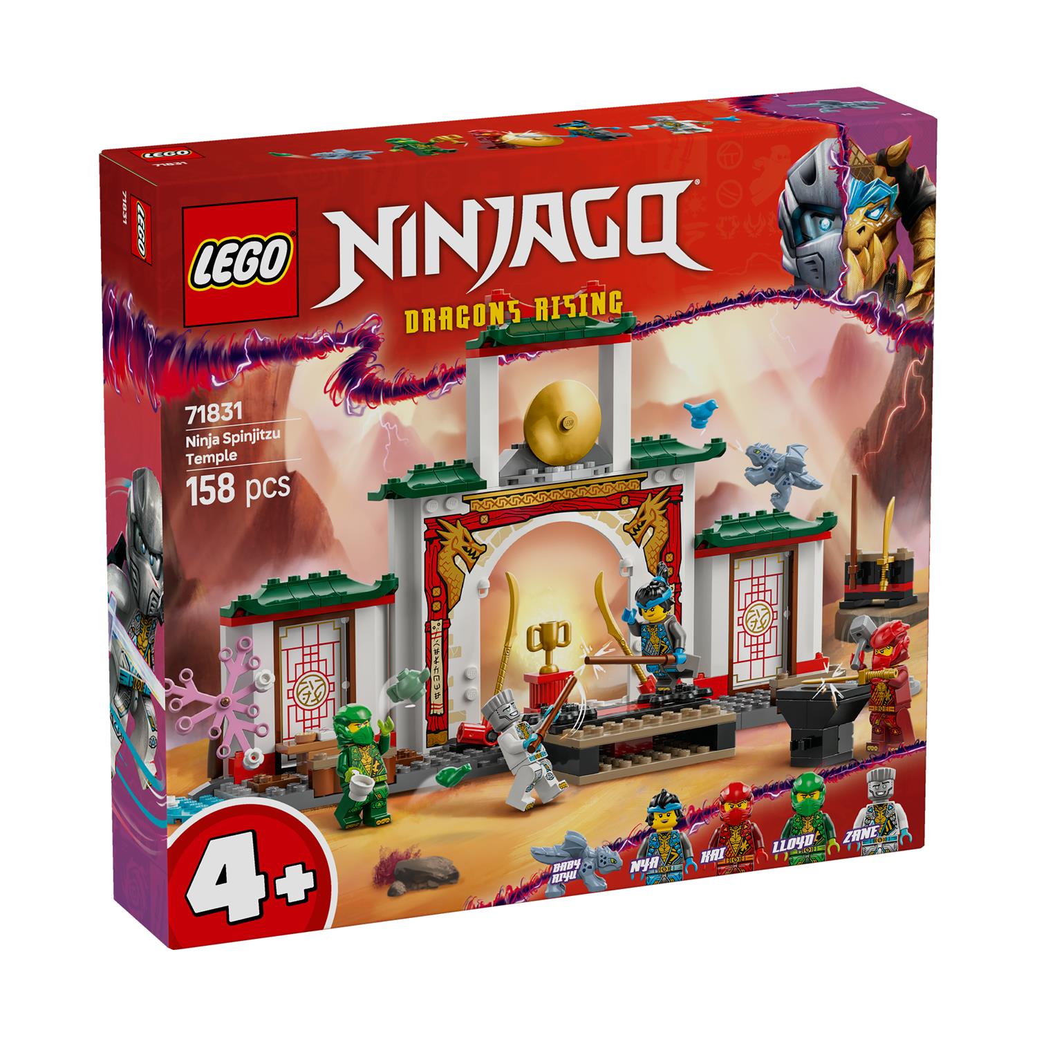 LEGO® NINJAGO®: Ninja Spinjitzu Temple (71831) - Sunday Habit