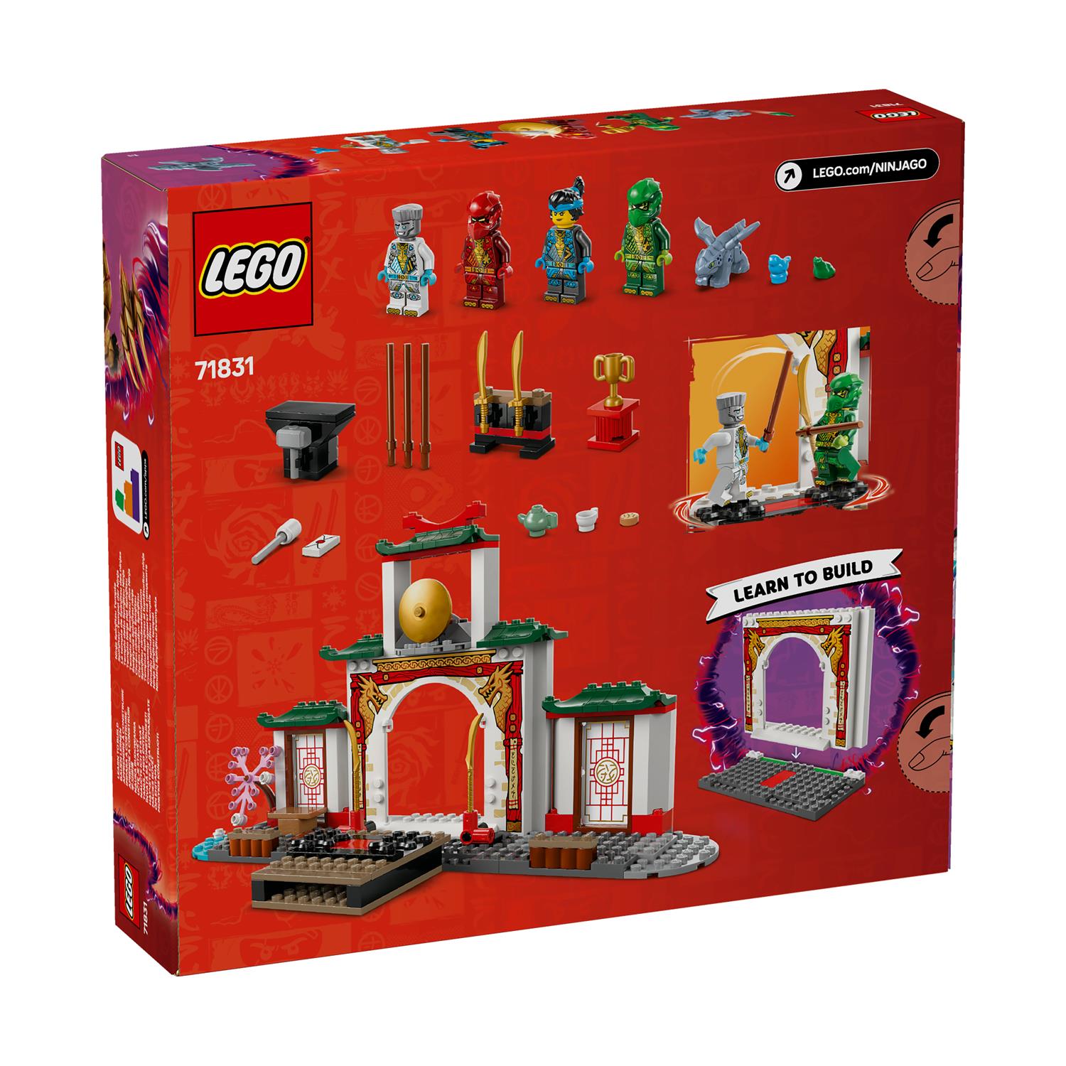 LEGO® NINJAGO®: Ninja Spinjitzu Temple (71831) - Sunday Habit